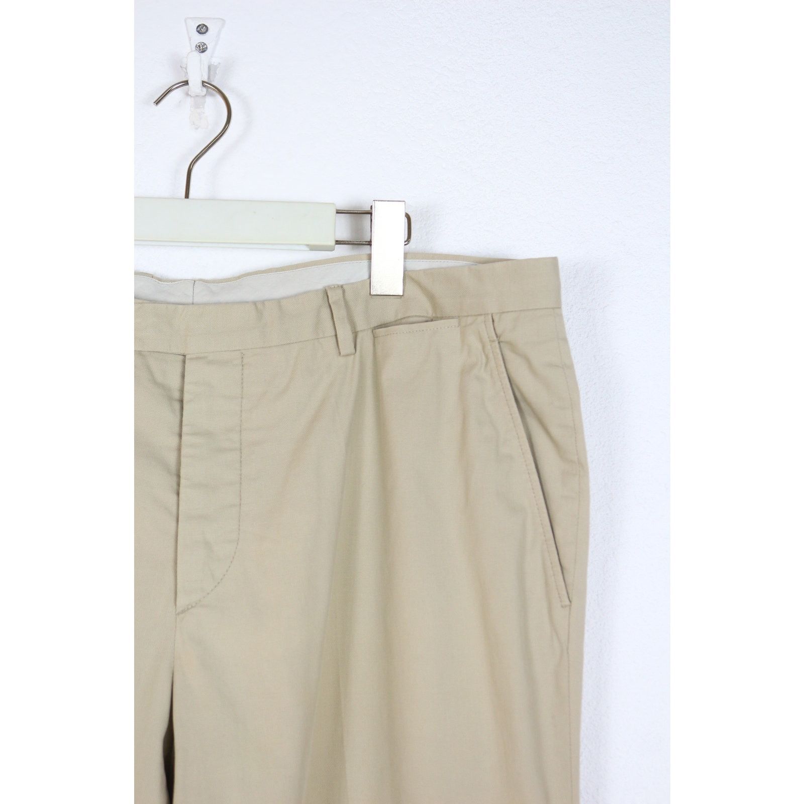 Jil Sander Jil Sander by Raf Simons Beige Chino Trousers Pants Vintage Size US 40 / EU 56 - 2 Thumbnail