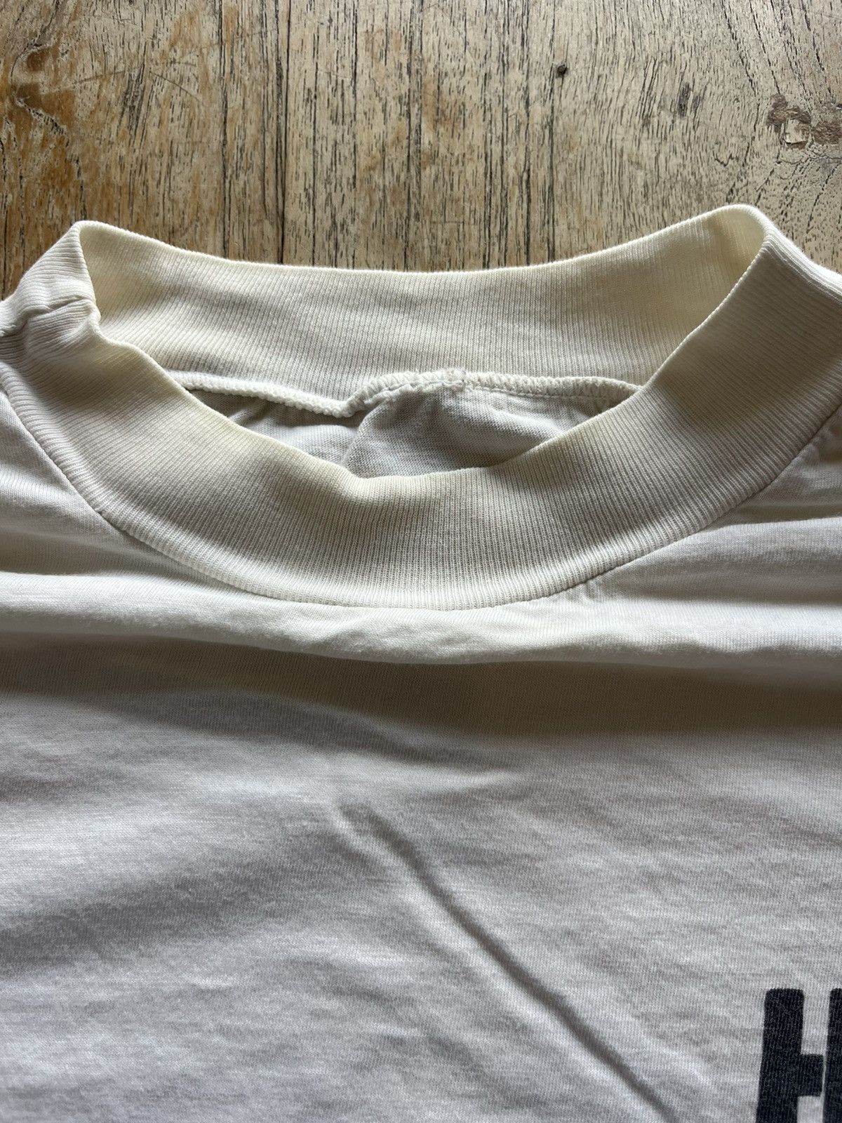 Benetton × Vintage Vintage Benetton ( big Logo ) very worn Tshirt Size US M / EU 48-50 / 2 - 4 Thumbnail