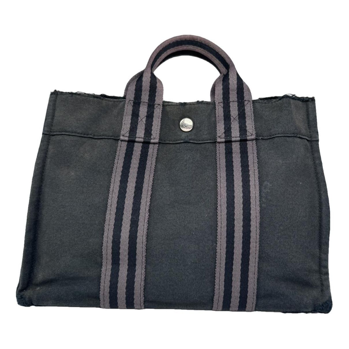 Other Hermès Black Cotton Handbag Size ONE SIZE - 1 Thumbnail