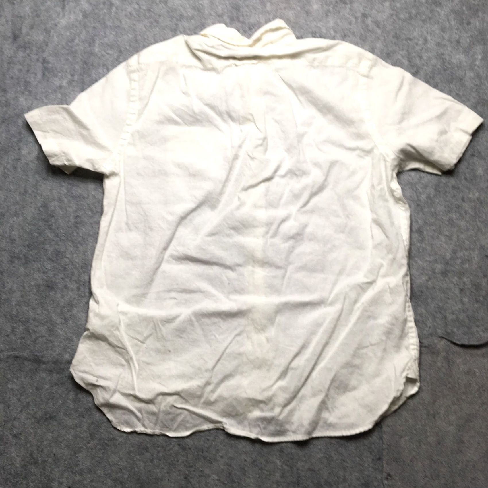 Polo Ralph Lauren Polo Ralph Lauren USA Flag Linen Blend Shirt Mens L White Fourth of JulyButton-Up Shirt Size US L / EU 52-54 / 3 - 7 Thumbnail