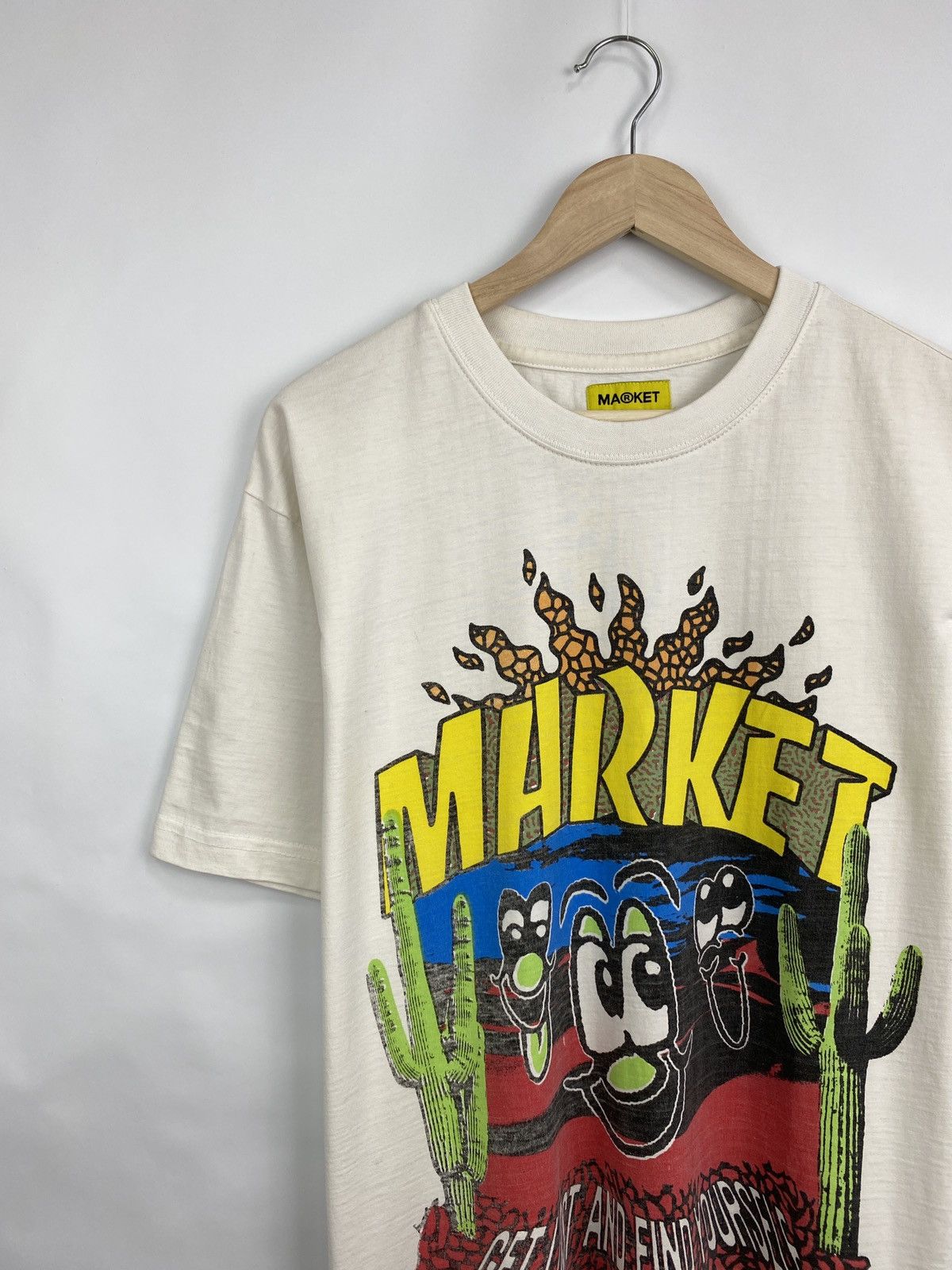 Market Chinatown Market Get Lost And Find Yourself T-shirt Rare Y2K Size US M / EU 48-50 / 2 - 2 Thumbnail