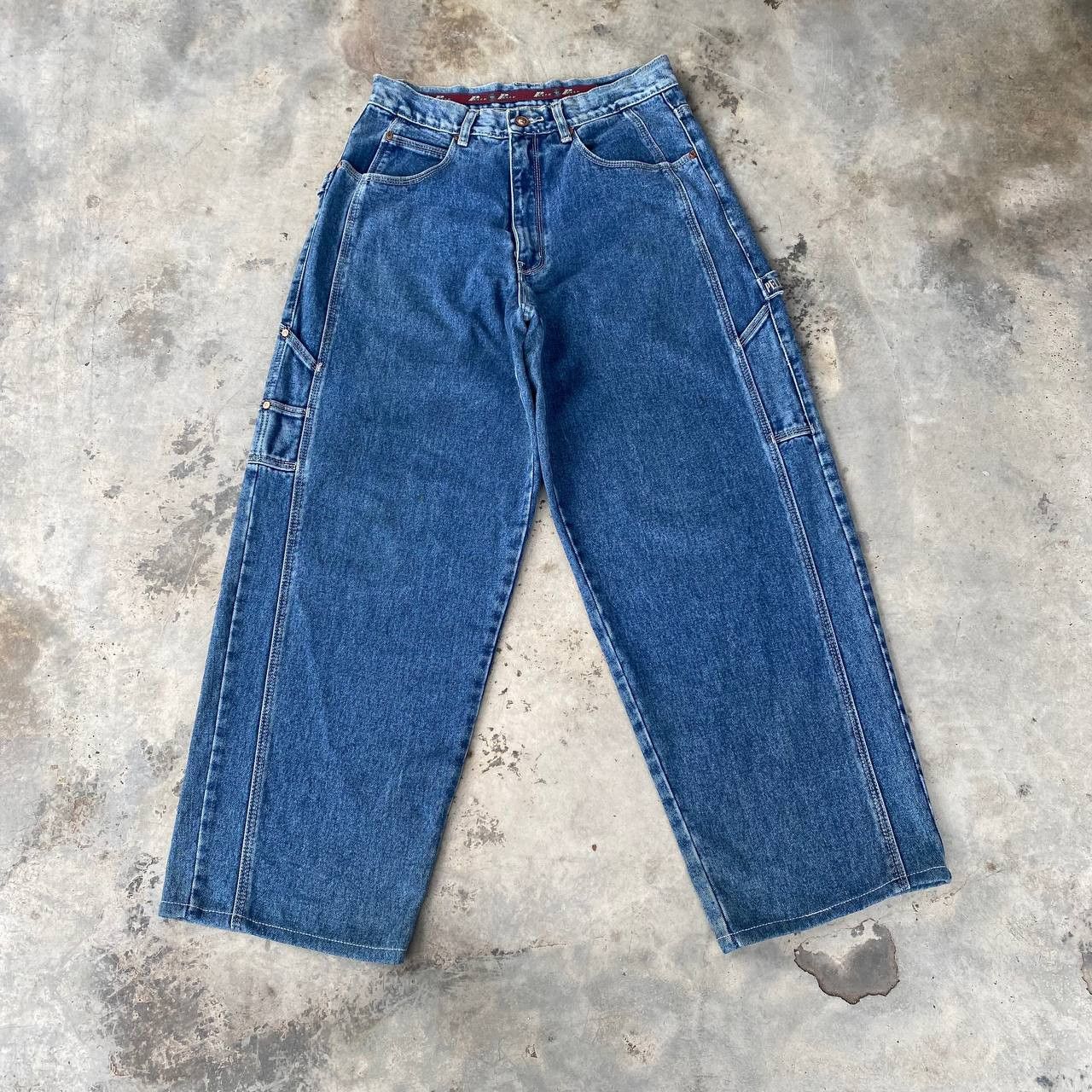Pelle Pelle RARE VTG 90S PELLE PELLE M.BUCHANAN BAGGY WIDELEG JNCO STYLE Size US 30 / EU 46 - 7 Thumbnail