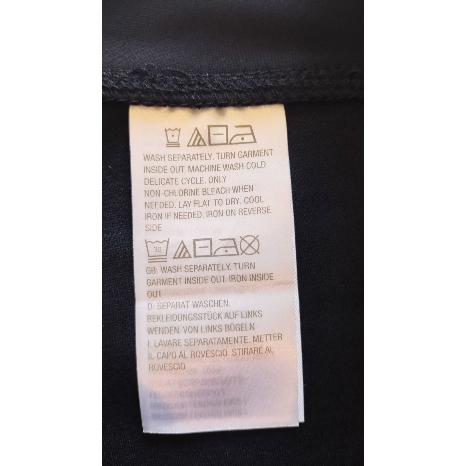 Other Belle Kim Gravel Faux Leather Black Pants Women Sz12 Size 34" / US 12 / IT 48 - 10 Thumbnail