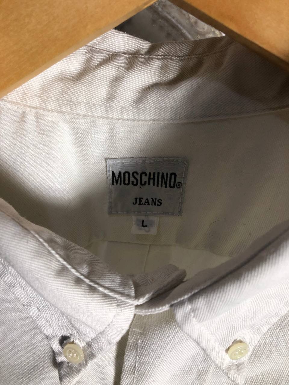 Moschino VINTAGE LOVE MOSCHINO JEANS CLASSIC DESIGNER SHIRT CASUAL Size US L / EU 52-54 / 3 - 3 Thumbnail
