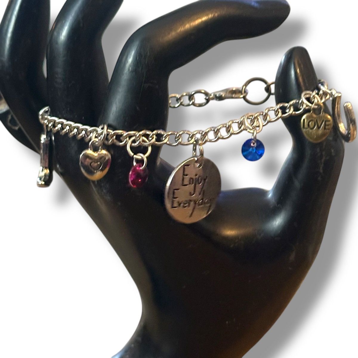 Other Silver tone Enjoy Everyday charm bracelet Size ONE SIZE - 2 Thumbnail
