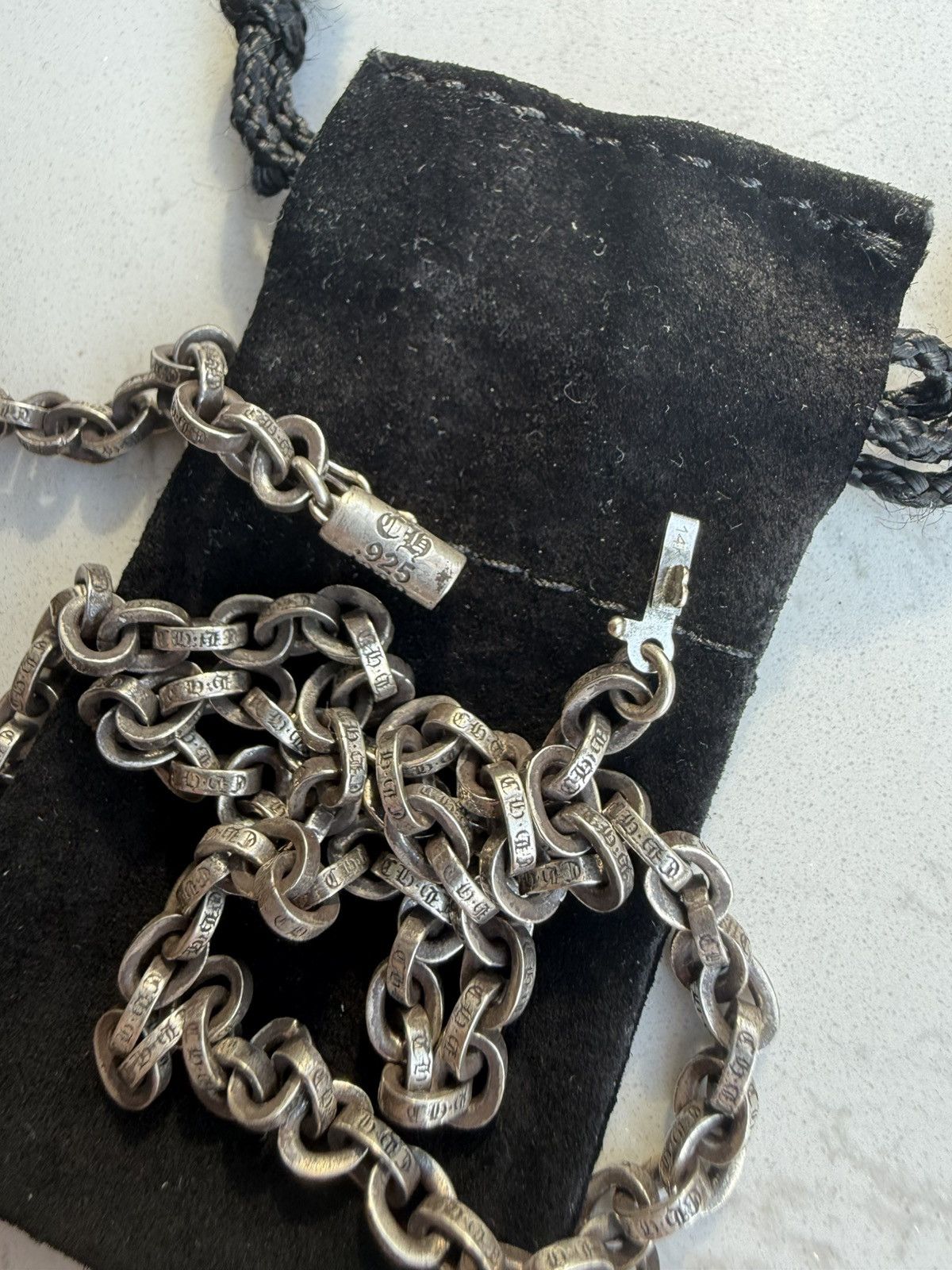 Chrome Hearts Chrome Hearts Paperchain Necklace 18inch/ 46cm Size ONE SIZE - 7 Thumbnail