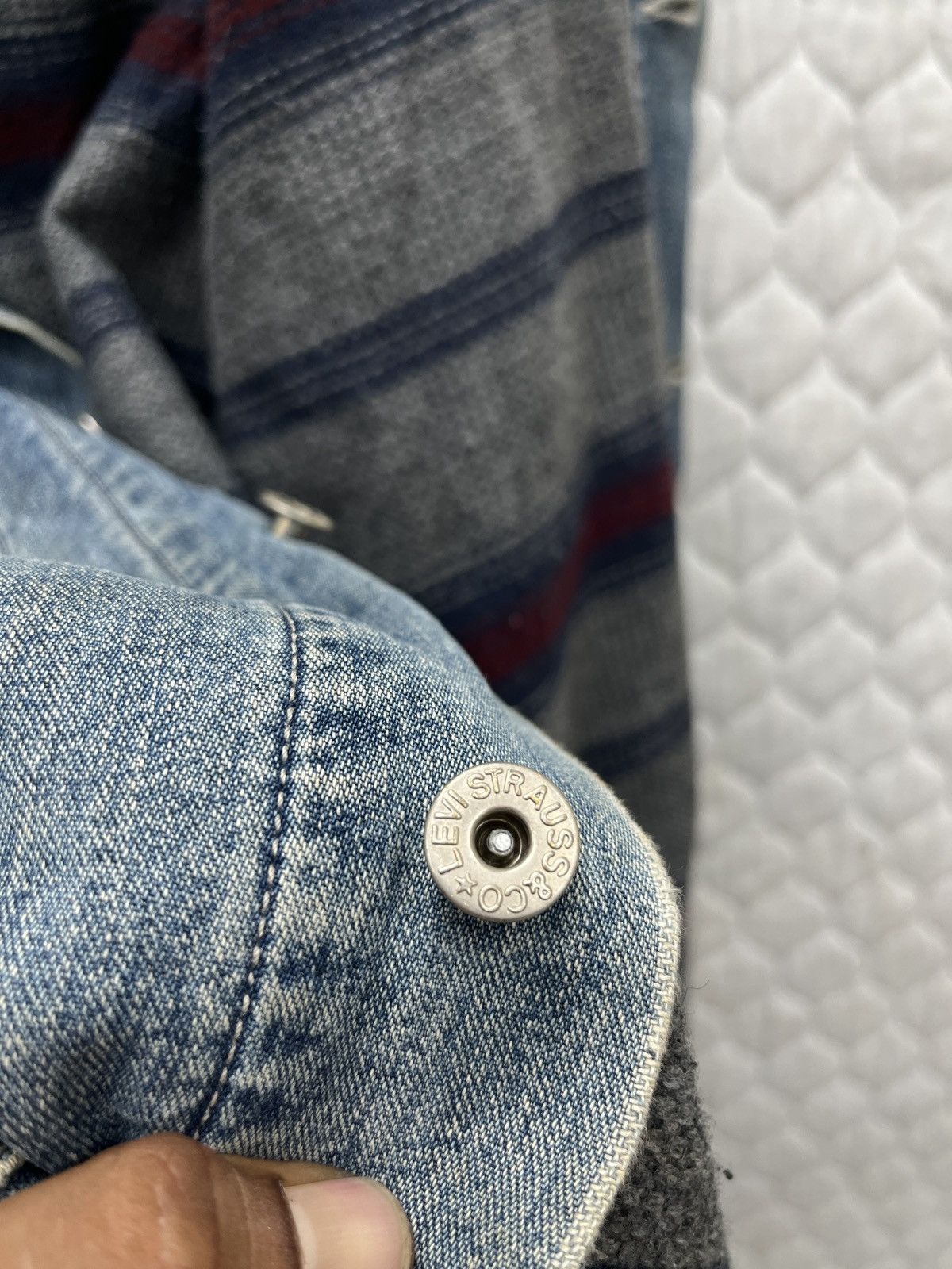 Levi's × Vintage 🔥🔥🔥STEALS VTG LEVIS BLANKET LINED CHORE JACKET Size US L / EU 52-54 / 3 - 11 Thumbnail