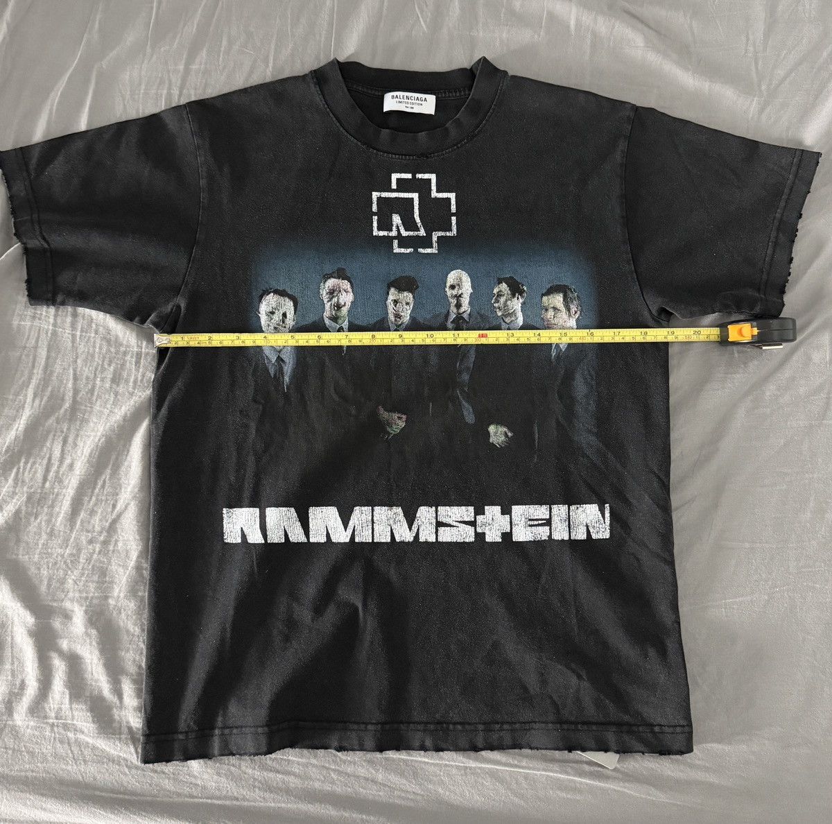 Balenciaga Balenciaga x Rammstein Limited Edition T-Shirt (114/200) Size US S / EU 44-46 / 1 - 9 Thumbnail