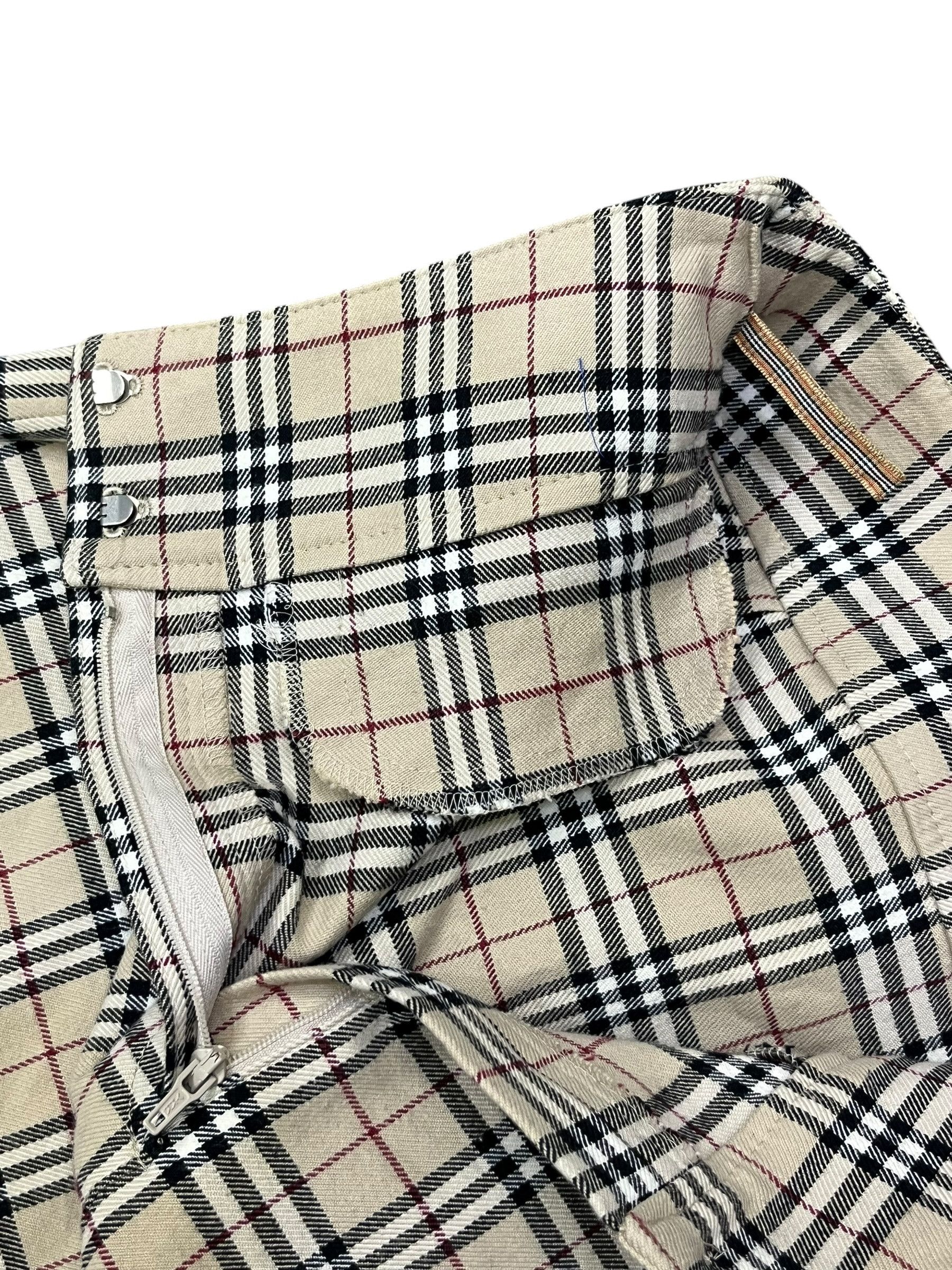 Burberry Burberry Blue Label Nova Check Zip Skirt Japan Size 25" / US 0 / IT 36 - 8 Thumbnail