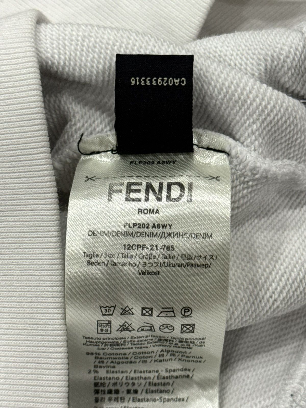 Fendi Fendi Monster Eyes Crewneck Sweatshirt Size US M / EU 48-50 / 2 - 16 Thumbnail