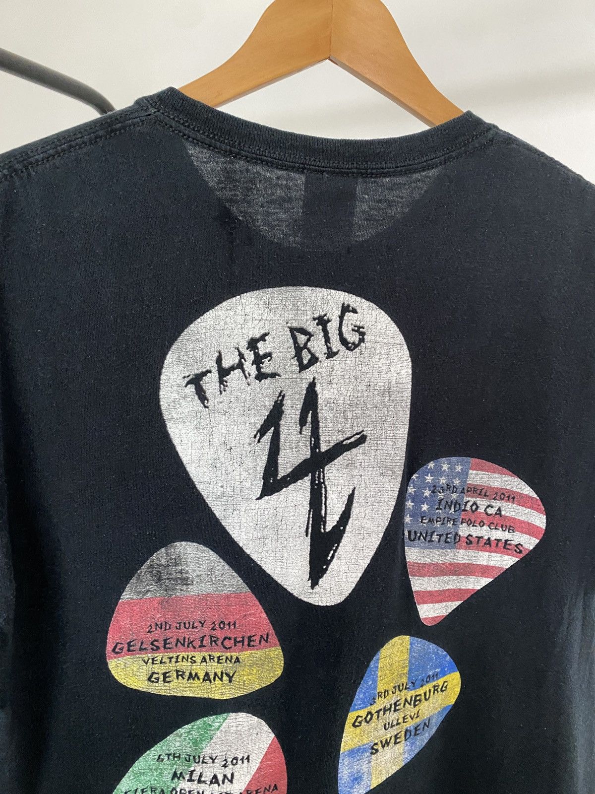 Band Tees Metallica “The Big 4” 2011 Size US M / EU 48-50 / 2 - 5 Thumbnail