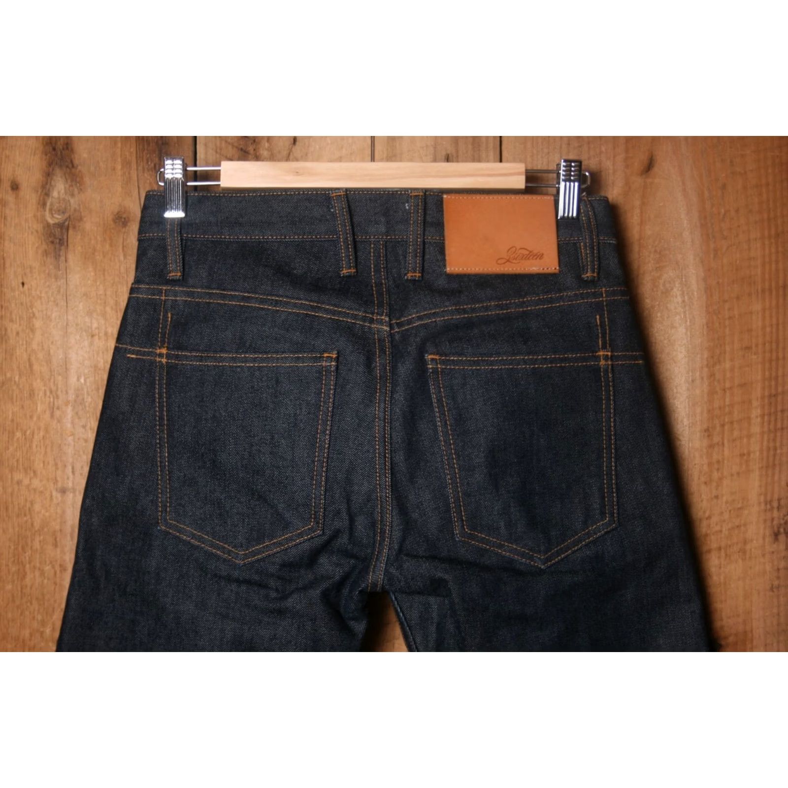 3sixteen 3Sixteen Denim Jeans Sz. 29 14.5 oz Raw Selvedge 5-Pocket Straight Mens Regular Inseam 30.5" Blue Cotton ST-100X Size US 29 - 5 Thumbnail