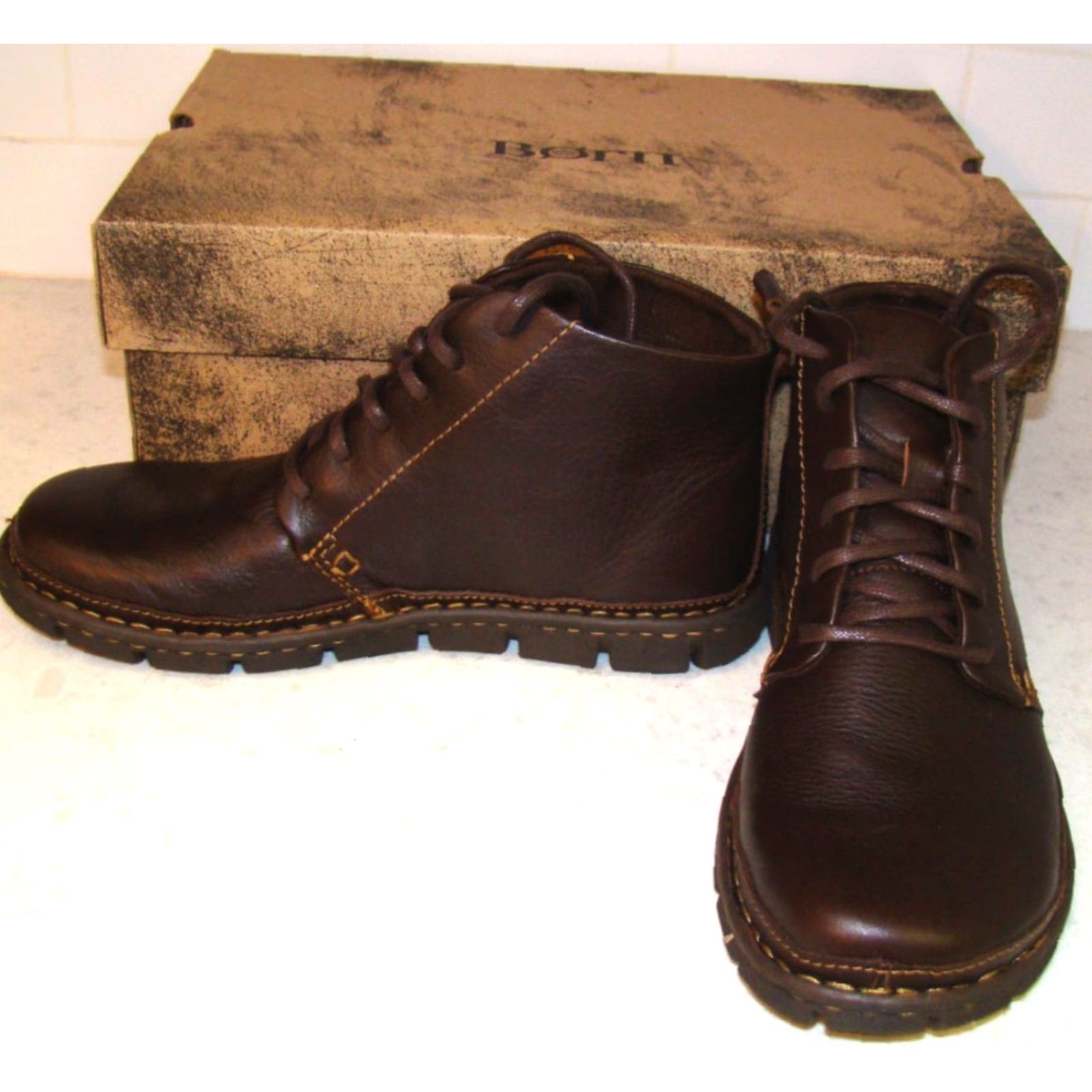 Born **Mens Size 8.5 Brown Jax Chuka Boot H19606** User: Vintage Mens Size 8.5 Brown Jax Chuka Boot H19606 Size US 9 / EU 42 - 2 Thumbnail