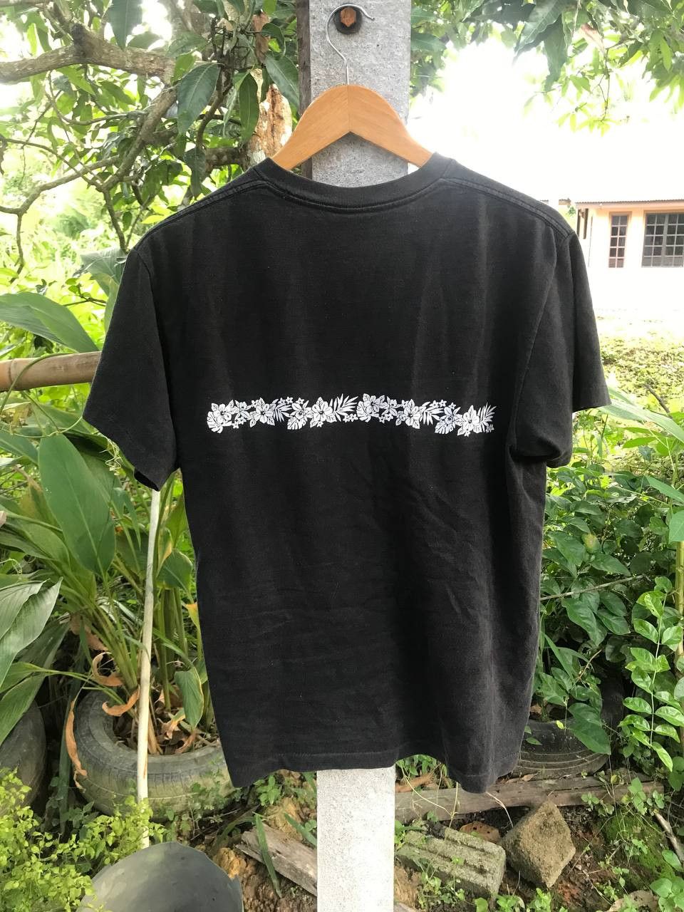 Stussy × Vintage Vintage 90s Stussy Black shirt Size US M / EU 48-50 / 2 - 2 Thumbnail