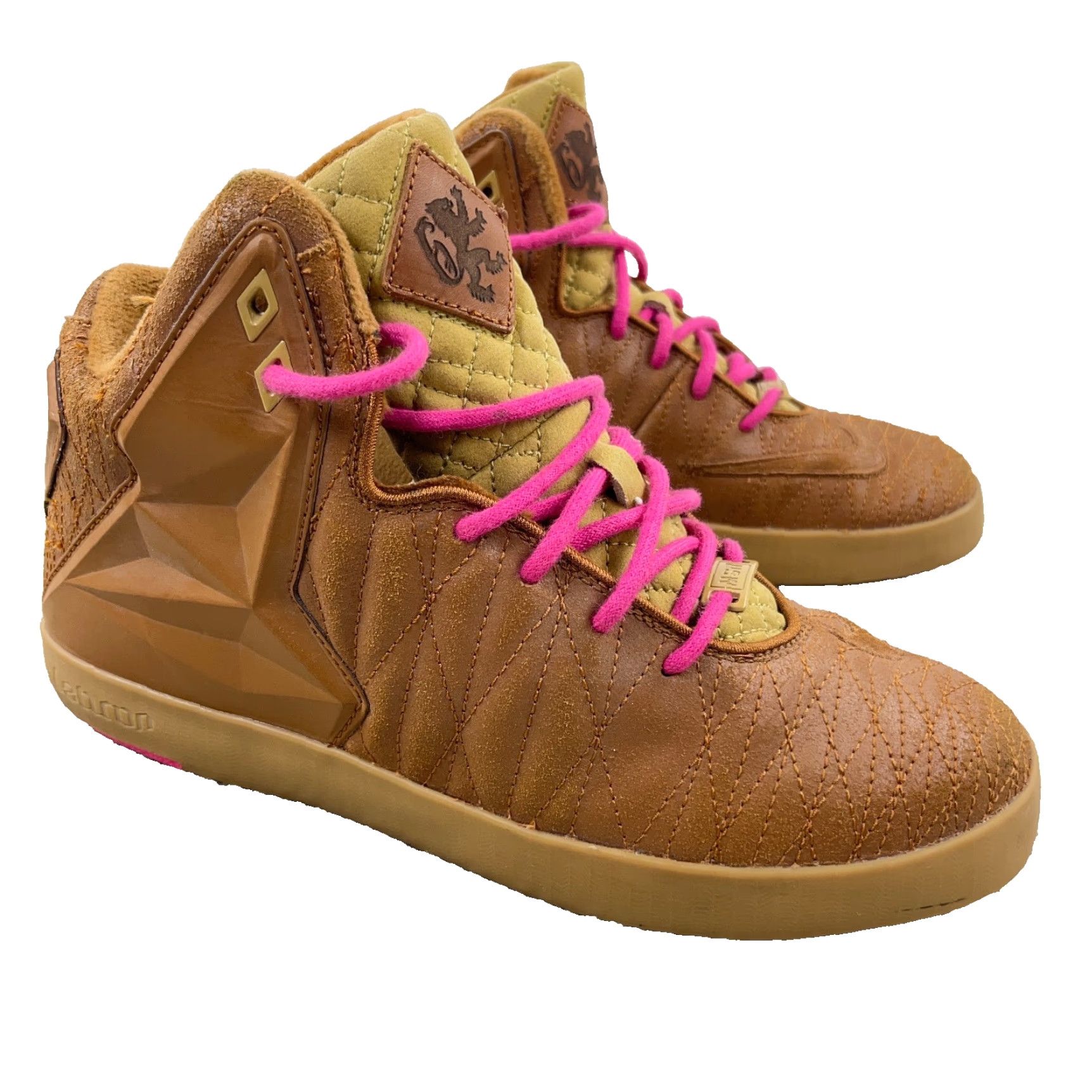 Nike Nike LeBron Xi NSW Lifestyle Hazelnut 616766-200 High Top Sneakers Size 7 Size US L / EU 52-54 / 3 - 2 Thumbnail