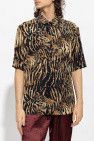 Saint Laurent Paris o1bcso1str0924 Tiger Silk With Dots Shirts in Multicolor Size US S / EU 44-46 / 1 - 2 Thumbnail