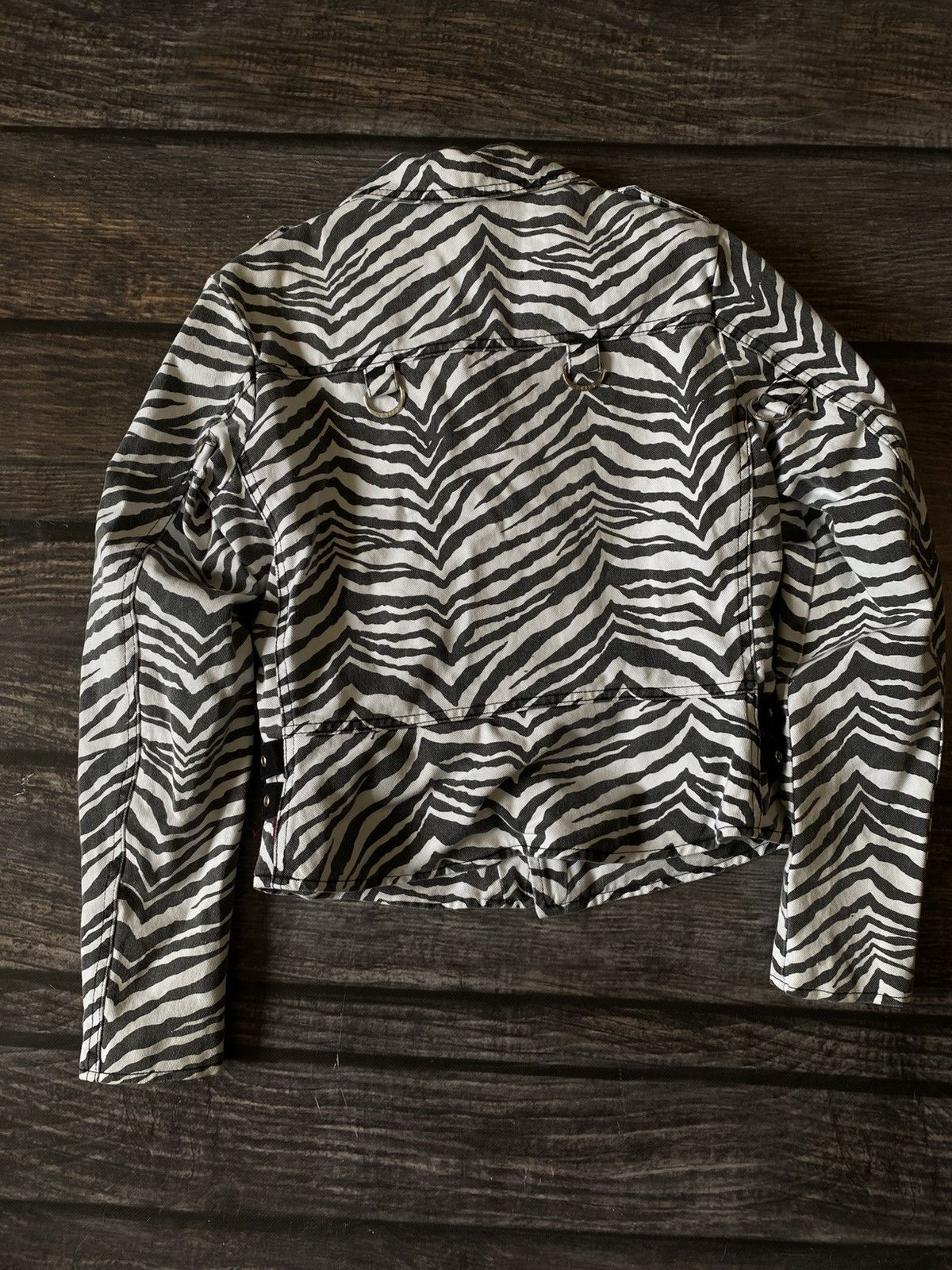 Tripp NYC TRIPP NYC avant garde denim jacket USA Size L / US 10 / IT 46 - 10 Thumbnail