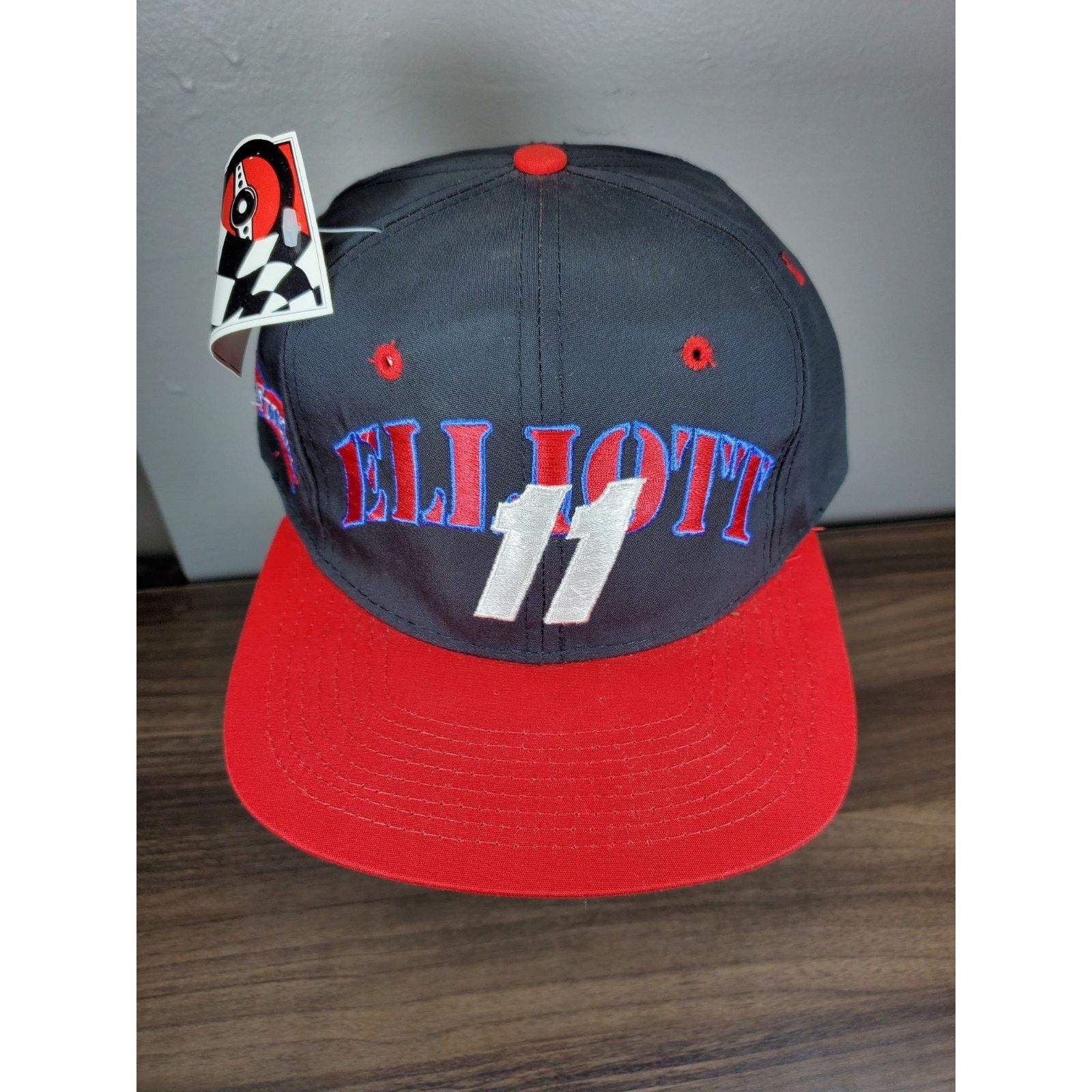 Logo 7 × NASCAR × Vintage Bill Elliott #11 Logo 7 Drivers Club Budweiser Racing Hat Size ONE SIZE - 4 Thumbnail