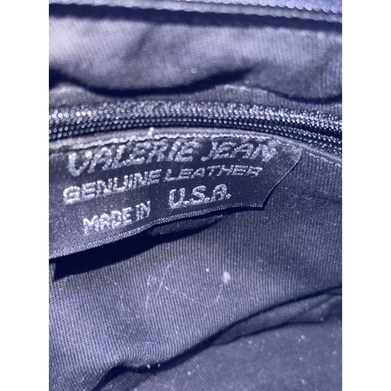 & Other Stories Vintage Valerie Jeans Genuine Black Leather Made In USA Size ONE SIZE - 7 Thumbnail
