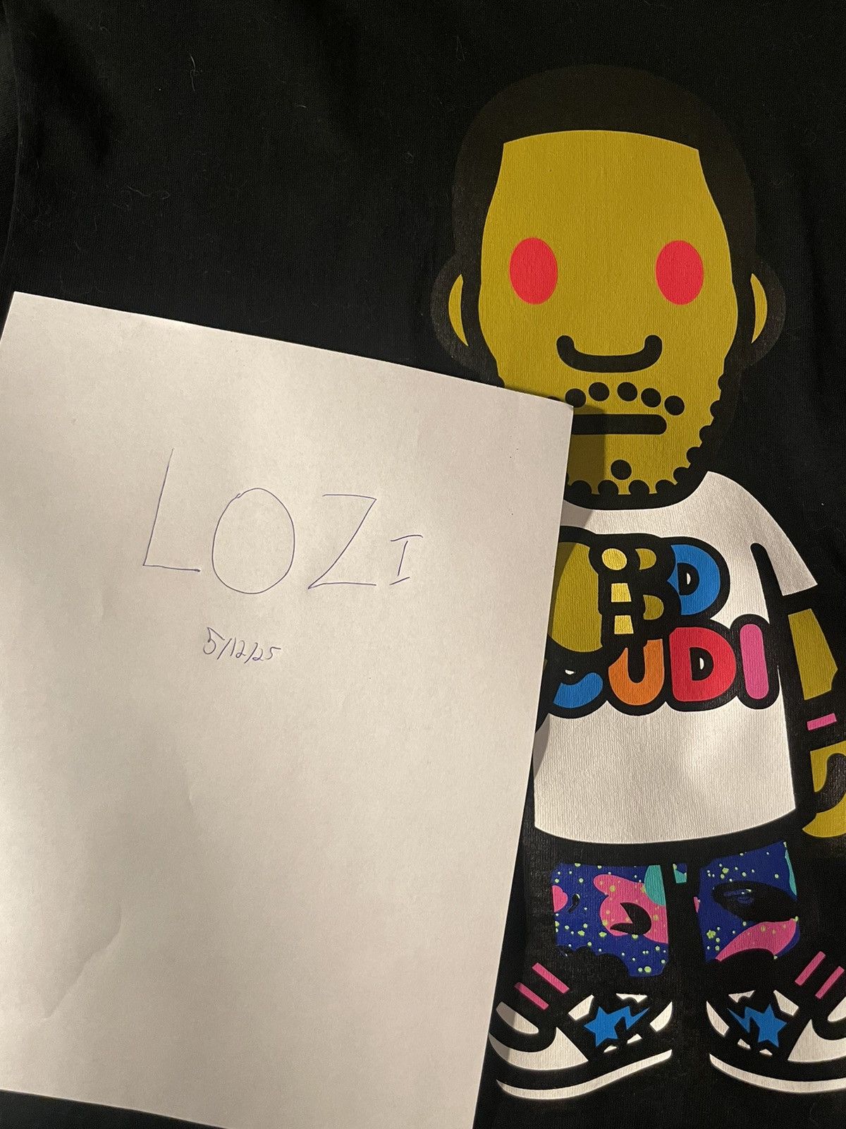 Bape BAPE X KID CUDI T-Shirt Size US XL / EU 56 / 4 - 14 Thumbnail