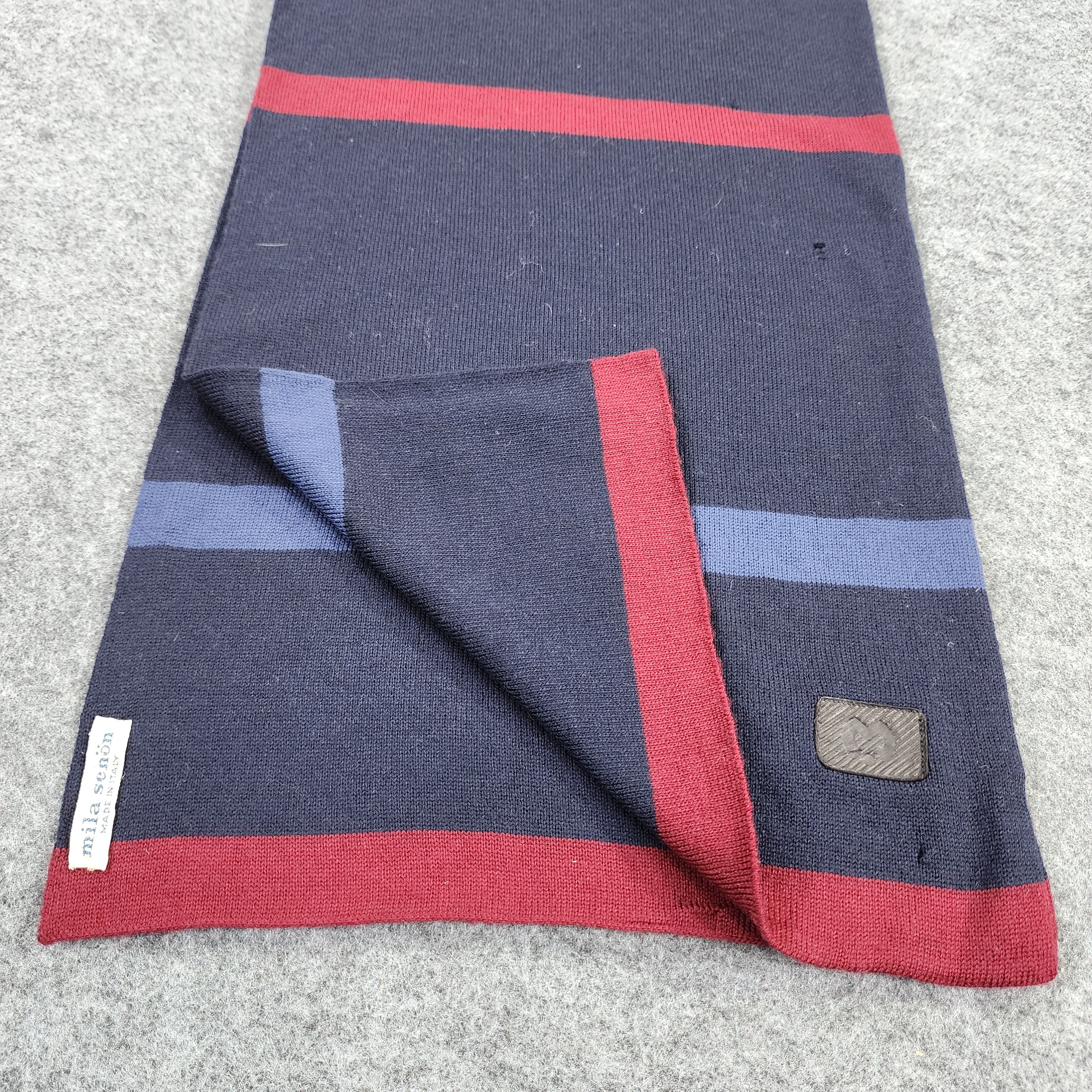 Mila Schon × Vintage Mila Schon Scarf / Muffler / Neckwear D023 Size ONE SIZE - 2 Thumbnail