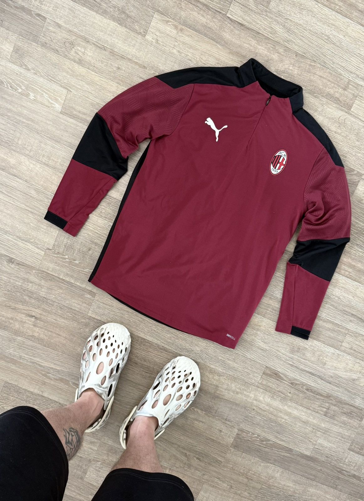 Puma Puma AC Milan Track Soccer Y2K Blokecore Drill Zip Jacket Size US S / EU 44-46 / 1 - 8 Thumbnail