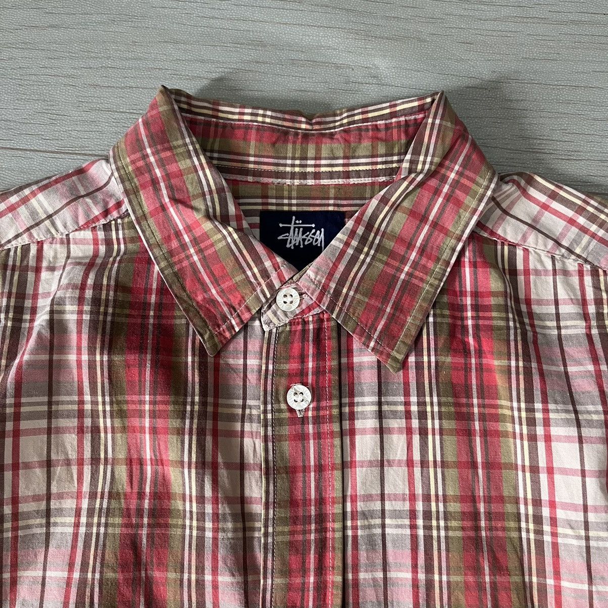 Stussy Stussy plaid shirt button up Size US M / EU 48-50 / 2 - 3 Thumbnail