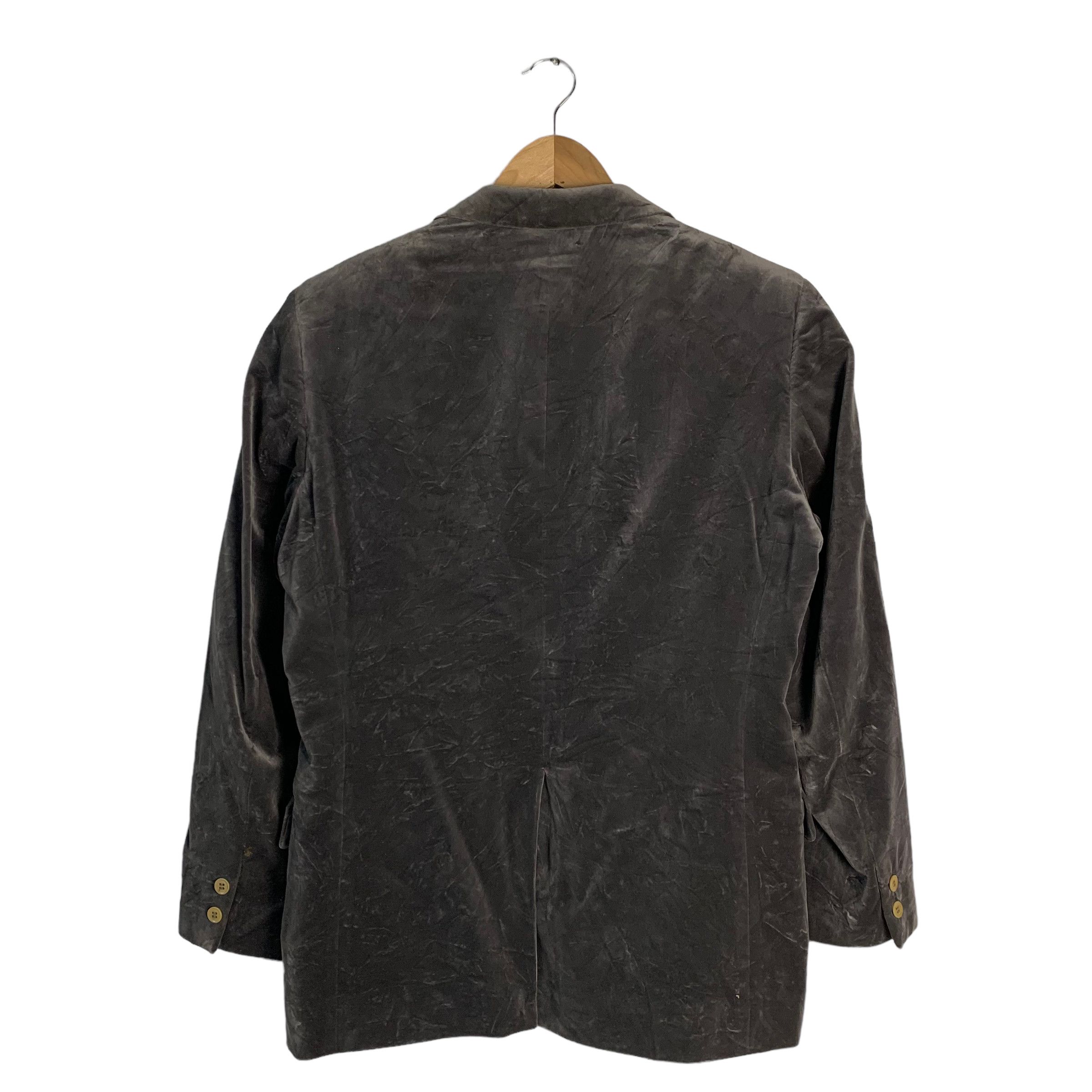 Katharine Hamnett London Katherine Hamnett London Velvet Blazer Jacket Size US L / EU 52-54 / 3 - 2 Thumbnail