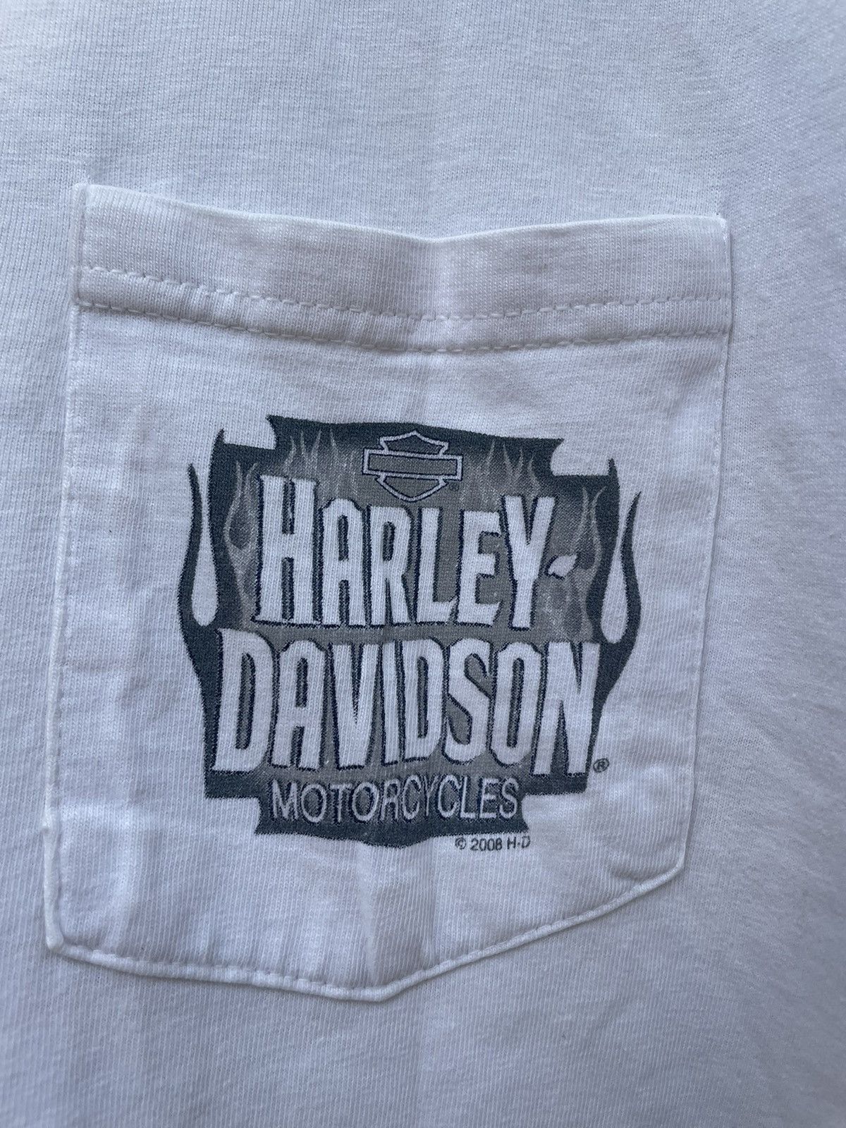 Harley Davidson × Vintage Vintage Lingsleeve Harley Davidson flame Size US XL / EU 56 / 4 - 4 Thumbnail