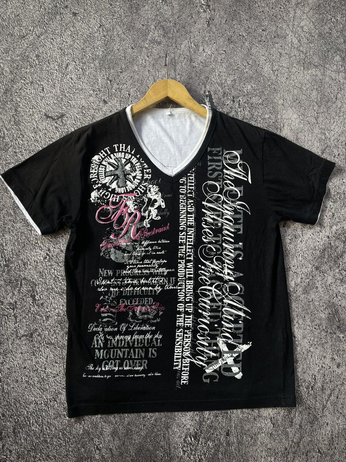 Japanese Brand Y2K ifsixwasnine tribal style tee Size US M / EU 48-50 / 2 - 1 Thumbnail