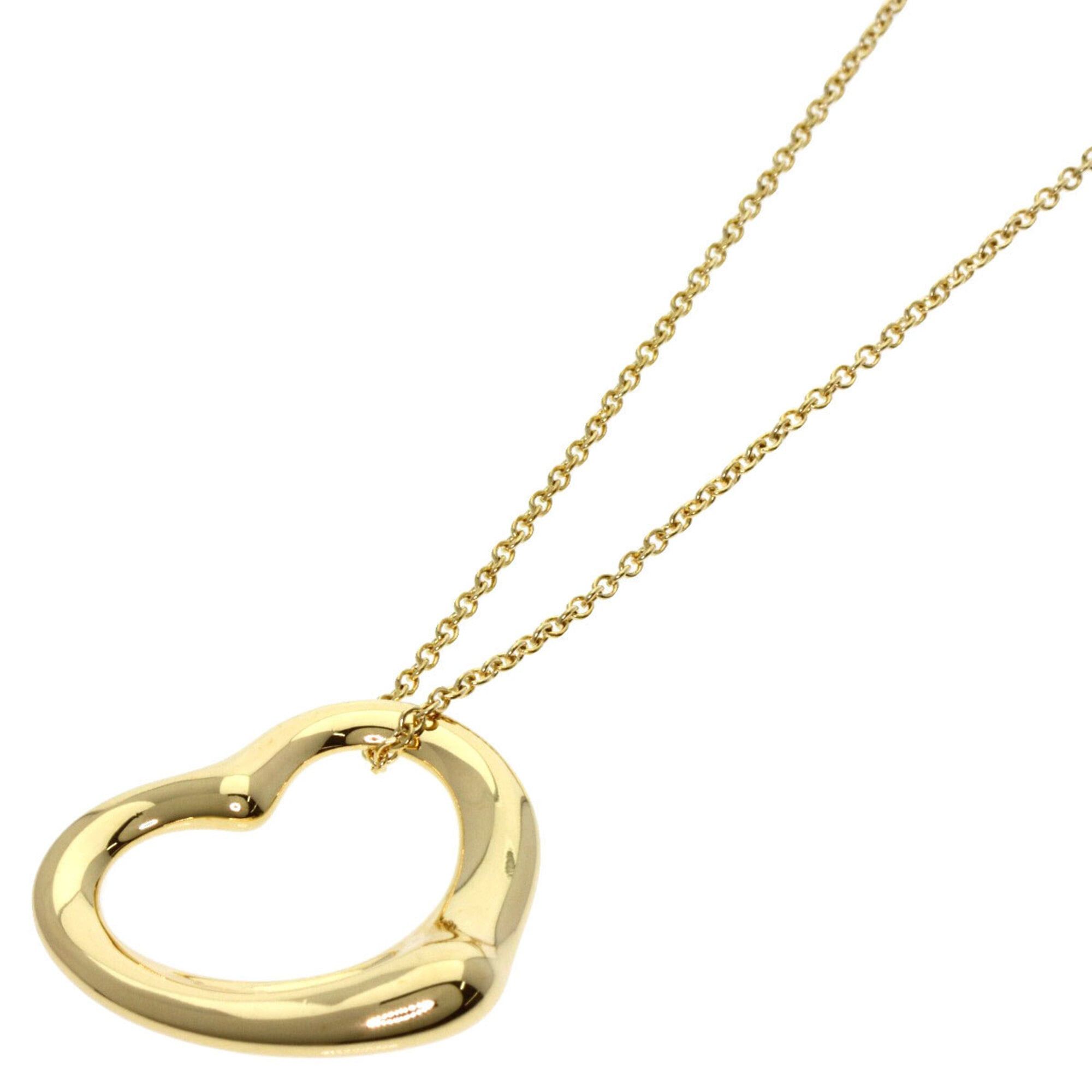 Tiffany & Co. Tiffany & Co. Open Heart Necklace, 18K Yellow Gold, Women's. Size ONE SIZE - 1 Thumbnail