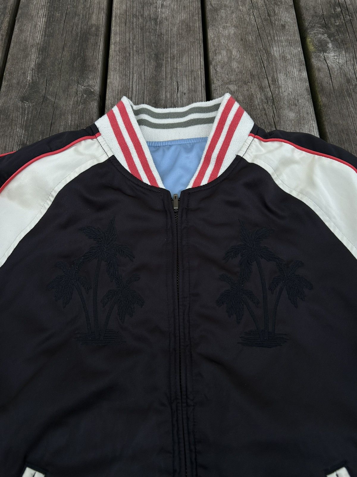 Levi's Levis San Francisco Reversible Bomber Jacket Size US S / EU 44-46 / 1 - 7 Thumbnail