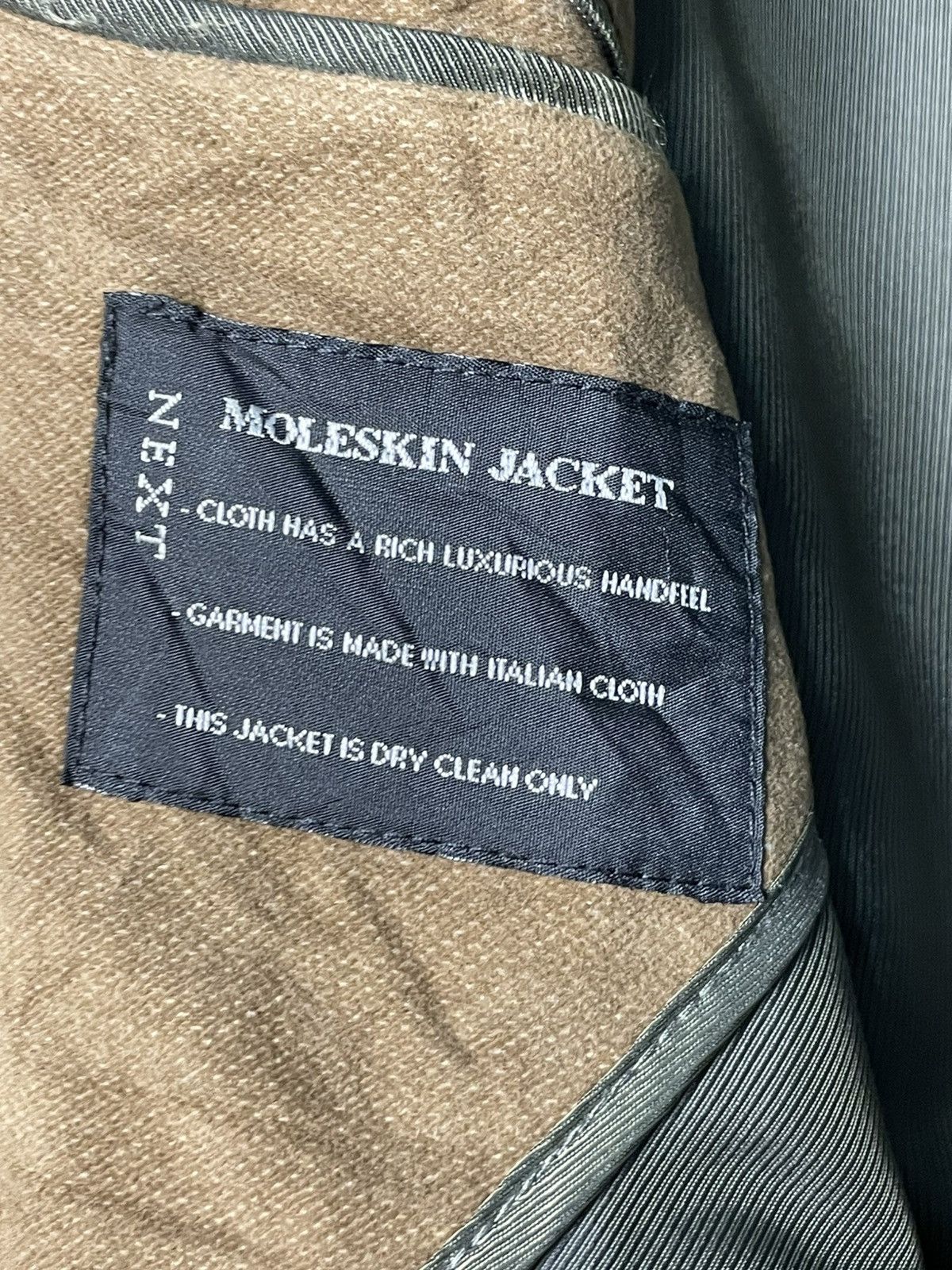 Japanese Brand × NEXT Next Brand Men’s Suede Leather Coat (58) Size US S / EU 44-46 / 1 - 12 Thumbnail