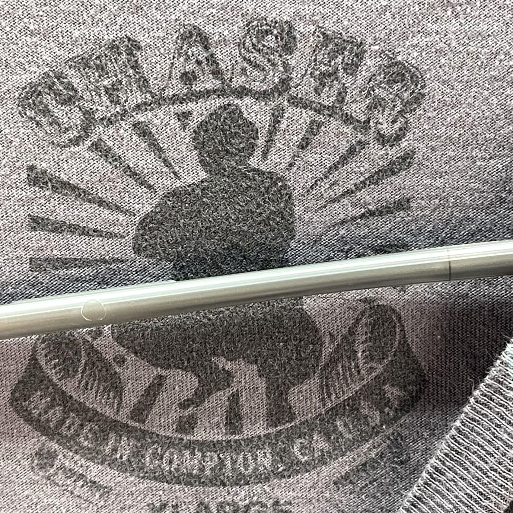 Vintage Chaser Shirt Mens XL Gray QD Black Audio Splatter Graphic Tee Short Sleeve Size US XL / EU 56 / 4 - 4 Thumbnail