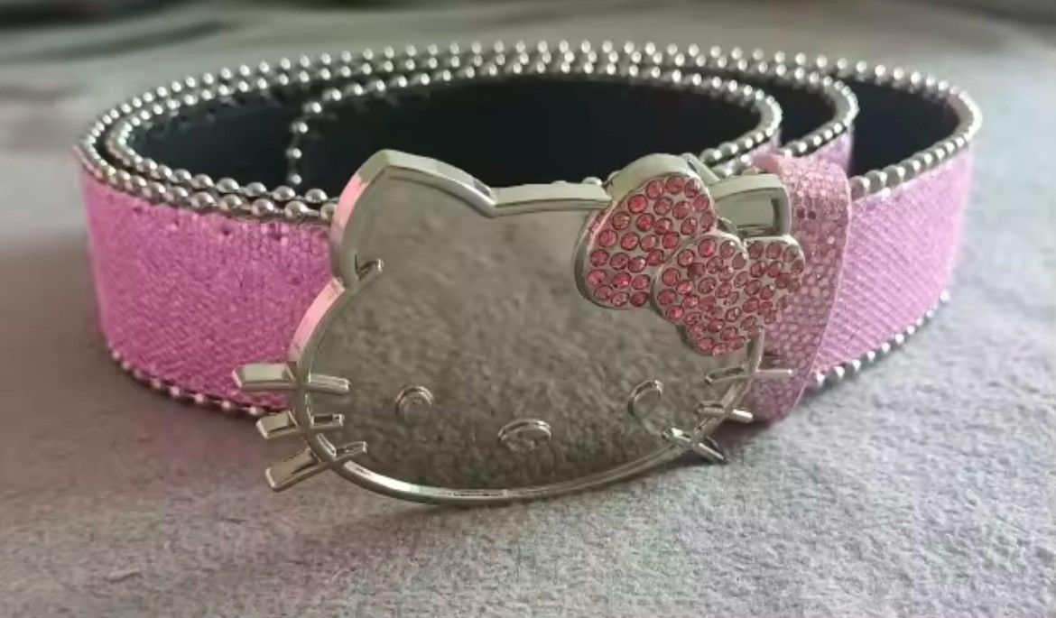20471120 × Beauty Beast × If Six Was Nine Y2K Hello Kitty Brilliant Pink Belt Streetwear Size ONE SIZE - 9 Thumbnail