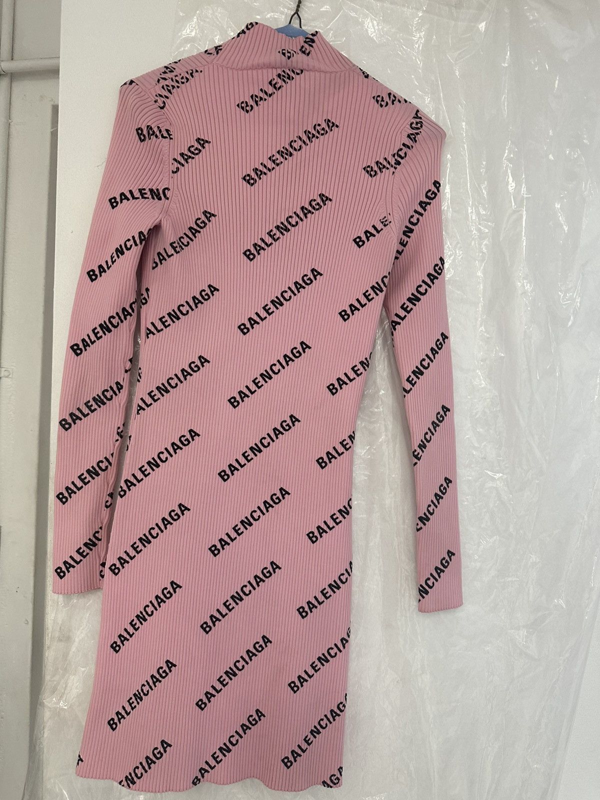 Balenciaga Balenciaga Pink Mid Dress Size S / US 4 / IT 40 - 5 Thumbnail