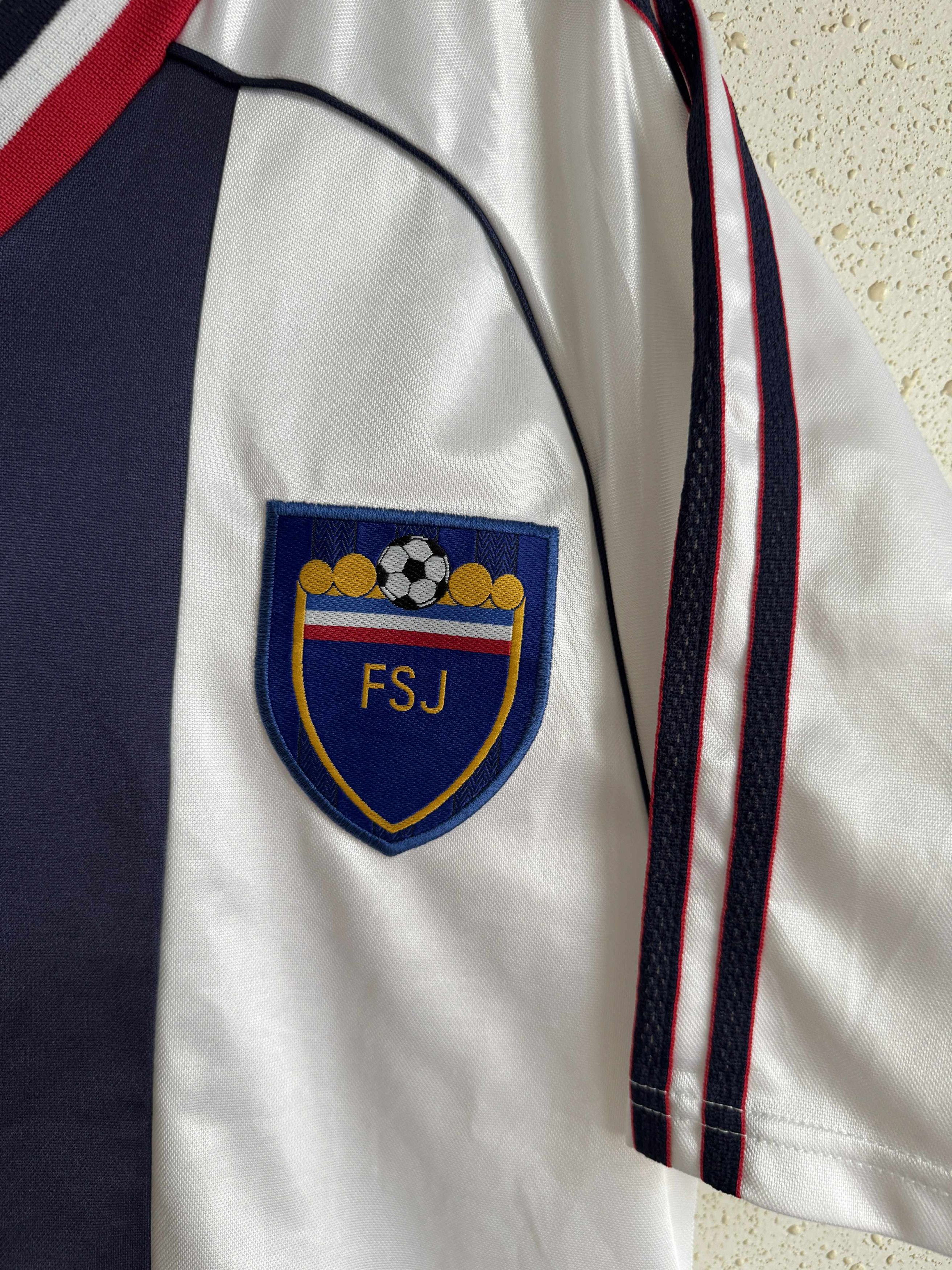 Adidas Yugoslavia 1998/00 Away Adidas Shirt Size US S / EU 44-46 / 1 - 3 Thumbnail