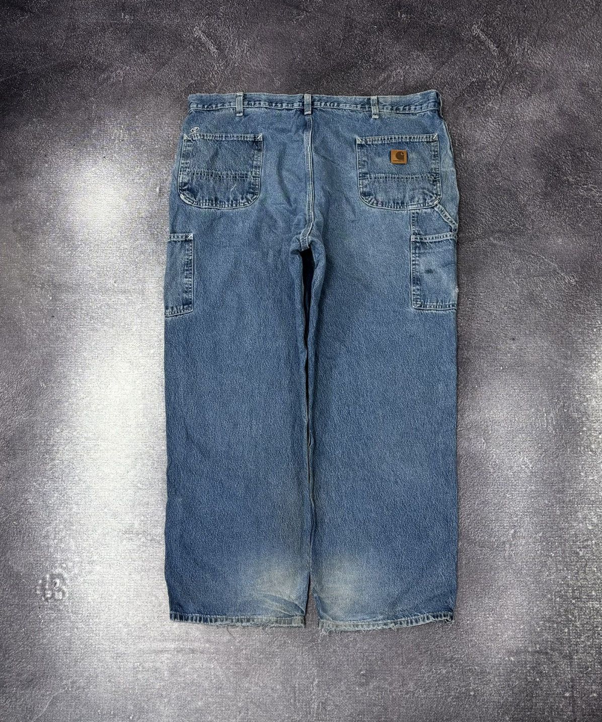 Carhartt Vintage Carhartt Loose Original Fit Blue Baggy Denim Jeans Size US 42 / EU 58 - 1 Thumbnail
