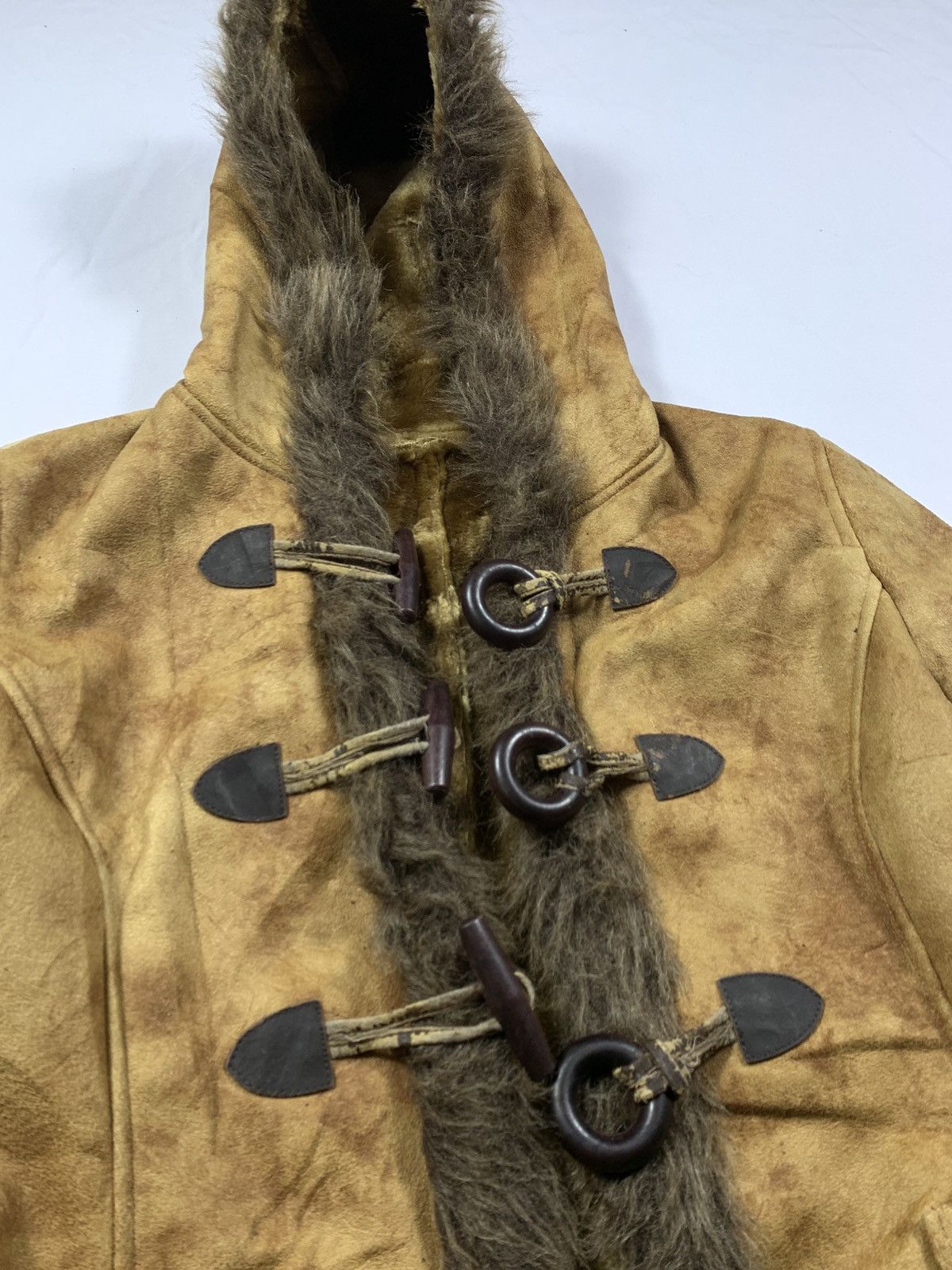 14th Addiction Faux Fur Comme Ca Boys Distressed Hoodie Lgb style Size US M / EU 48-50 / 2 - 8 Thumbnail