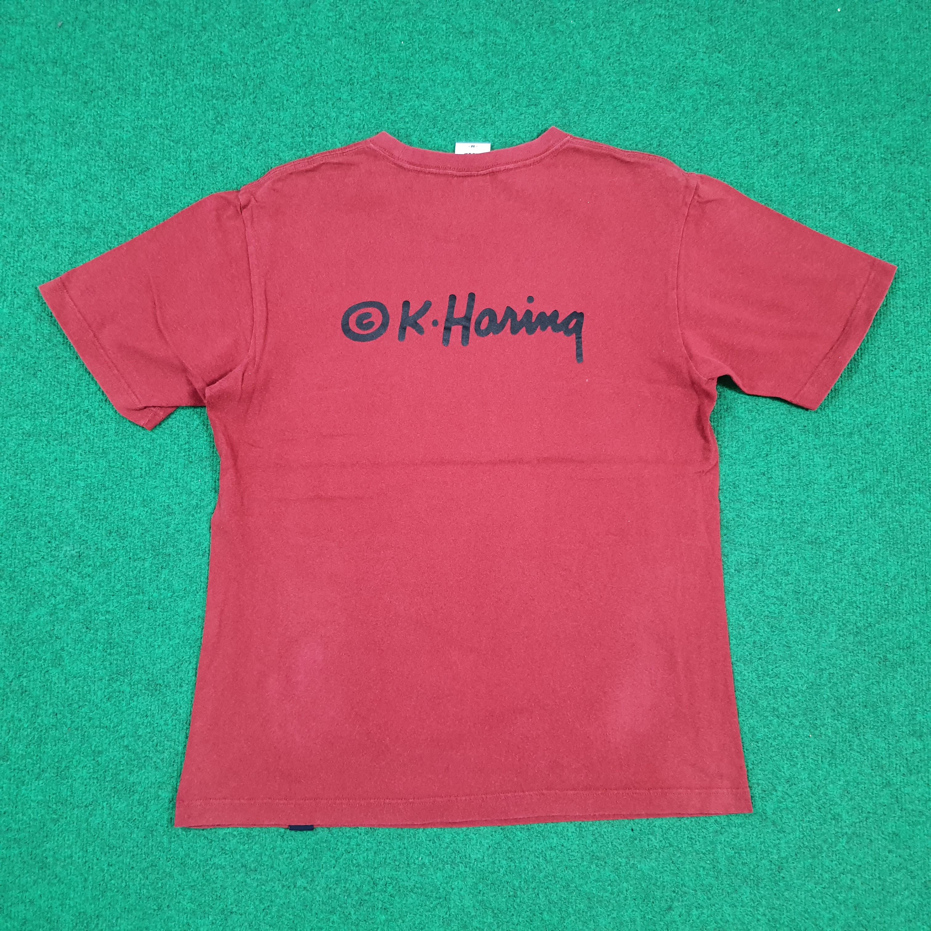 Keith Haring Vintage Keith Haring Doodles Graphic Tees C301N59 Size US M / EU 48-50 / 2 - 4 Thumbnail
