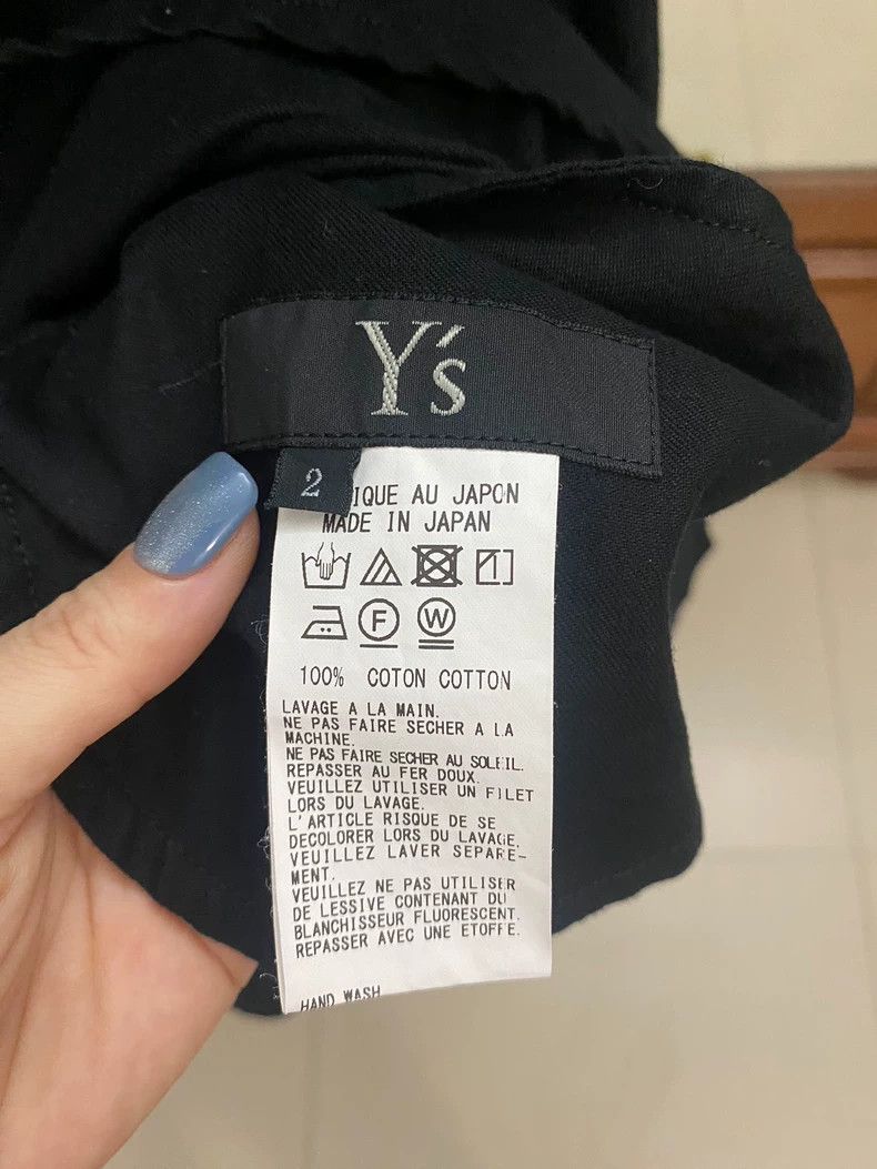 Y's Y's Cotton V-neck waist top dress Size XS / US 0-2 / IT 36-38 - 7 Thumbnail