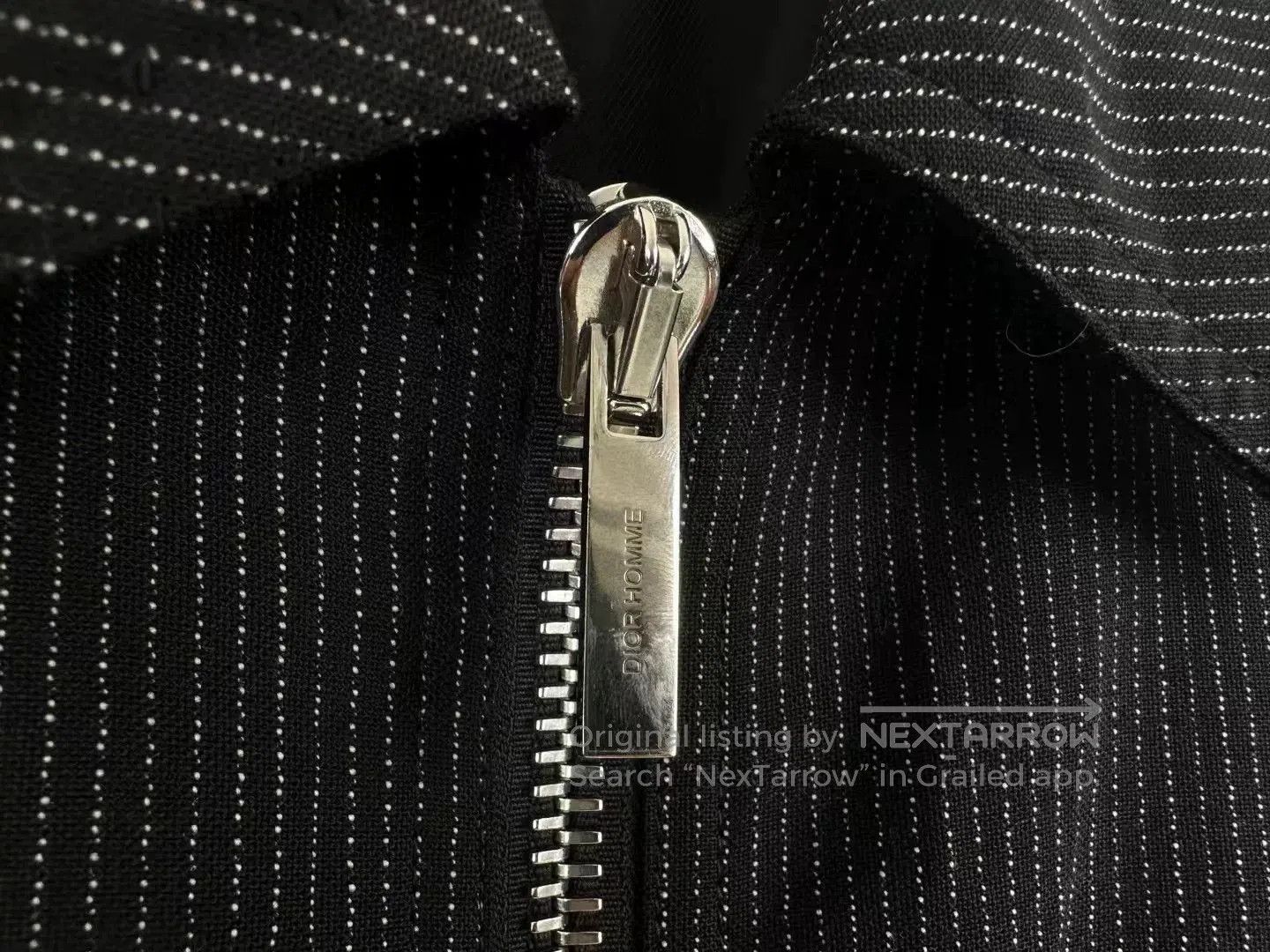 Dior Dior Homme Woven Stripe Zipper Jacket. Size US S / EU 44-46 / 1 - 5 Thumbnail