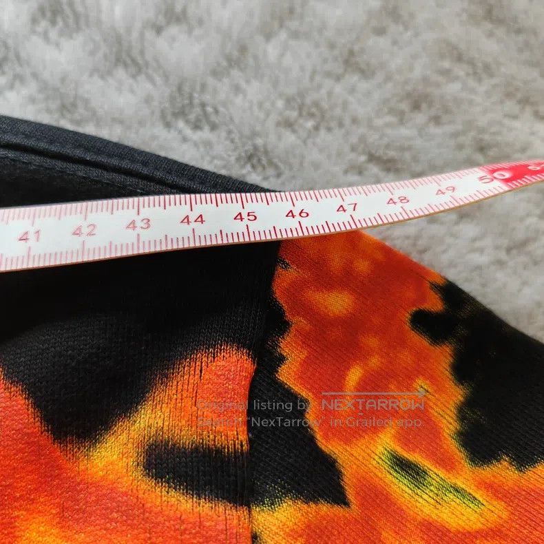 Givenchy Givenchy Men's Flame Hoodie - Full Flame Design - Essentia Size US S / EU 44-46 / 1 - 7 Thumbnail