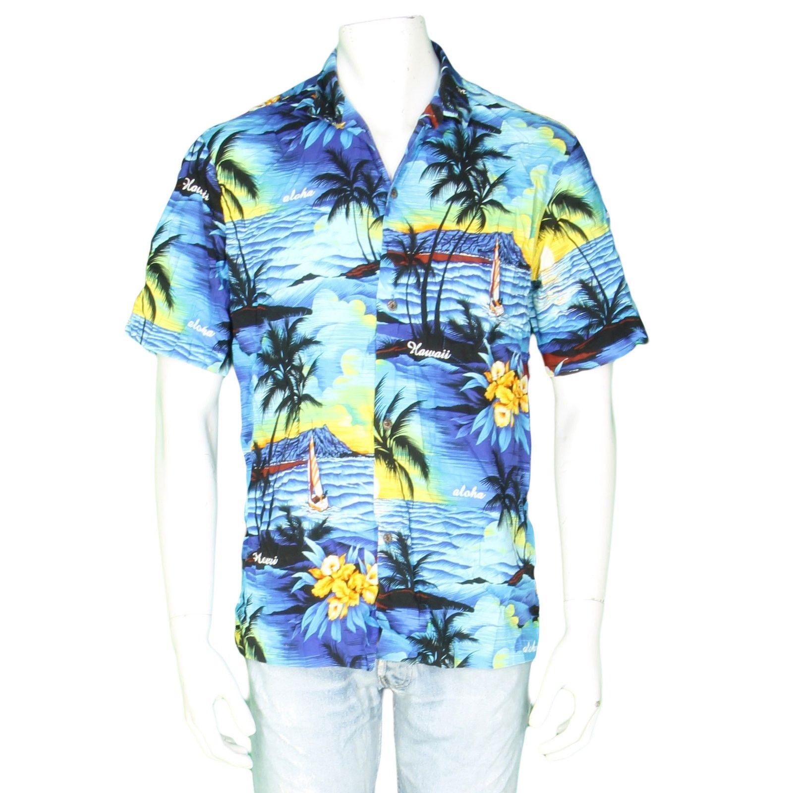 Other Sunset Orchid Floral Tourist Souvenir Hawaiian Camp Shirt L Size US L / EU 52-54 / 3 - 2 Thumbnail