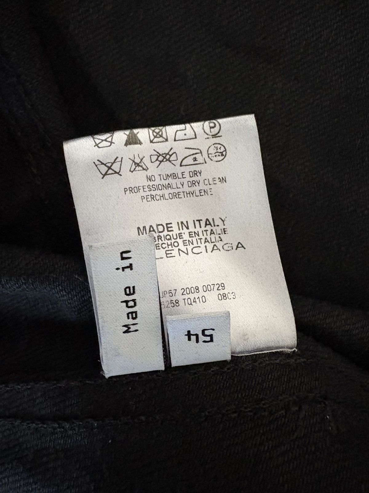 Balenciaga Archive FW09 Balenciaga Jacket Nicolas Ghesquière Italy 2009 Size US L / EU 52-54 / 3 - 6 Thumbnail
