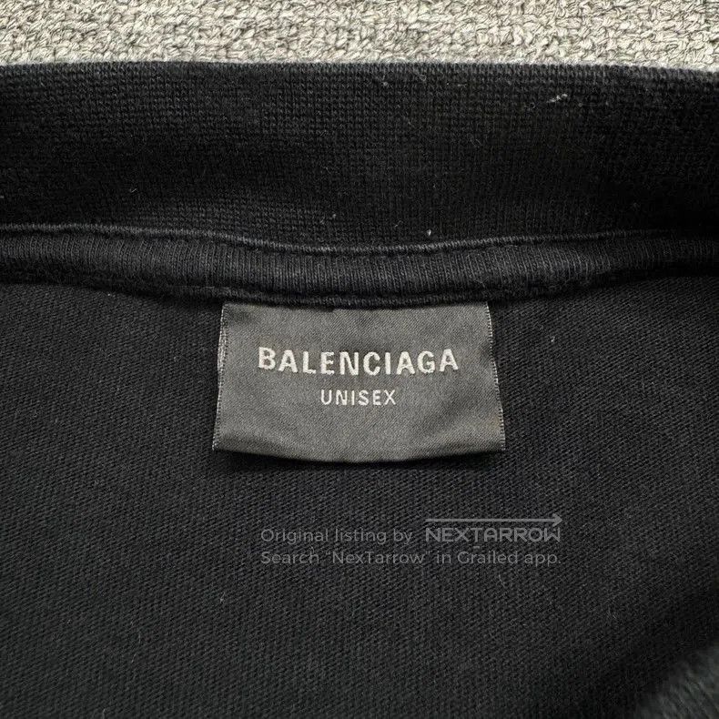 Balenciaga Balenciaga Embroidered Letter Shirt. Size US L / EU 52-54 / 3 - 2 Thumbnail