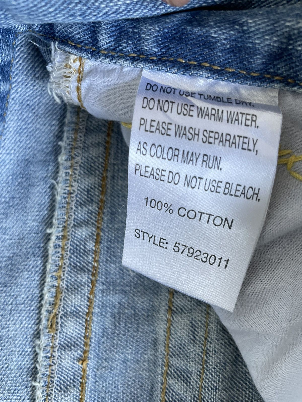 If Six Was Nine Vintage Japanese Brand Flare Jeans Bootcut Size US 32 / EU 48 - 7 Thumbnail