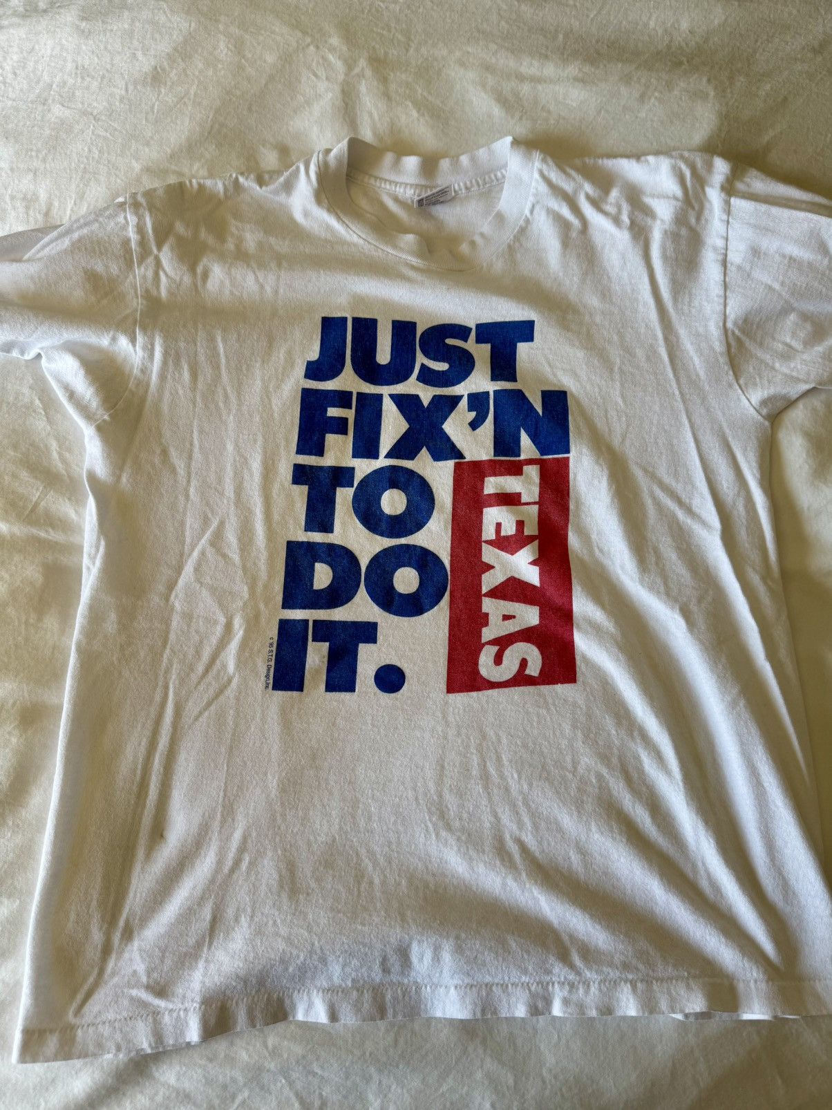Nike × Vintage Vintage Texas Nike Style Slogan T Shirt Size US L / EU 52-54 / 3 - 1 Thumbnail