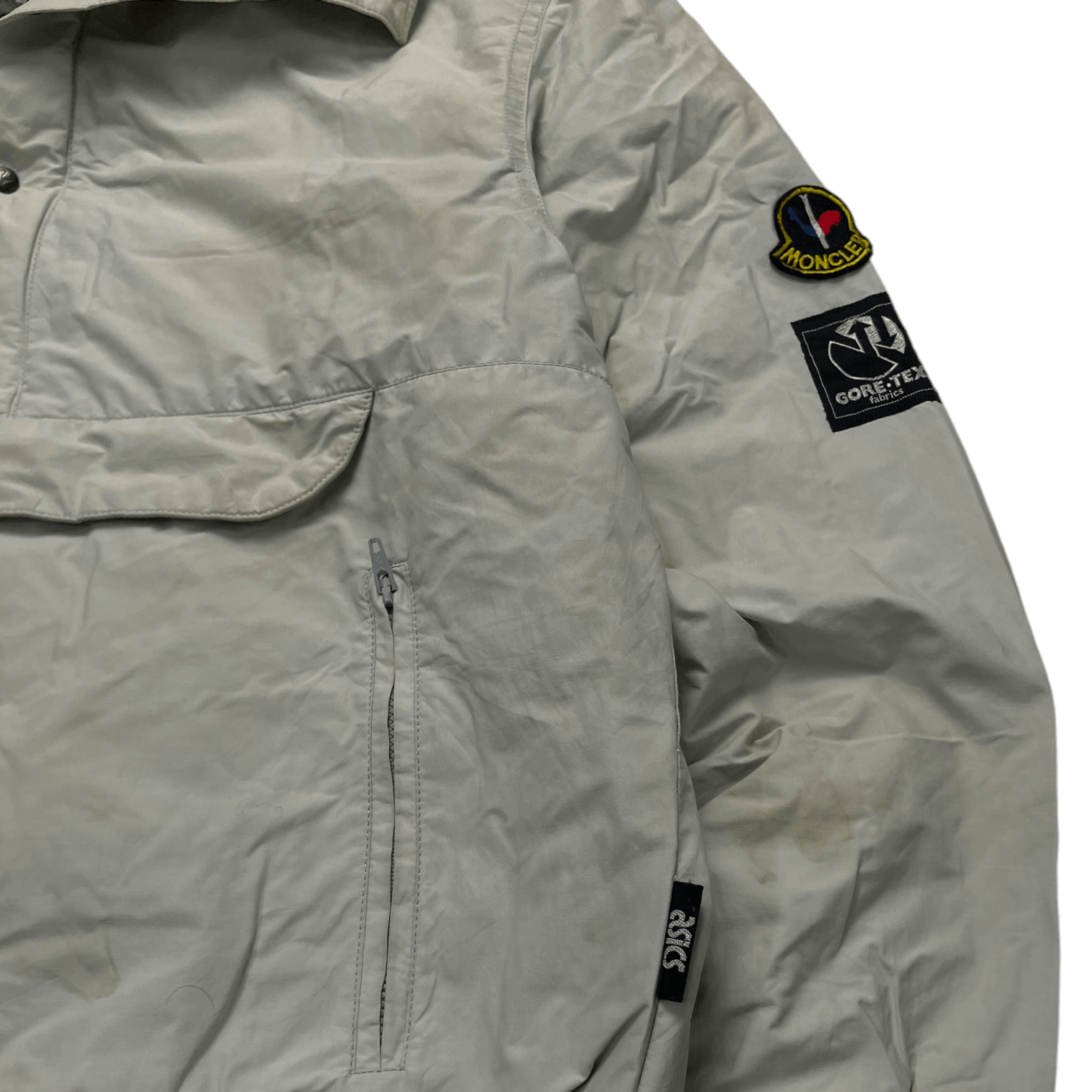 Moncler Vintage Moncler Goretex Half Zip Cagoule Puffer Jacket Size US S / EU 44-46 / 1 - 6 Thumbnail