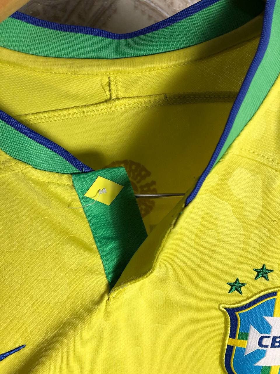 Nike VINTAGE NIKE BRAZIL REAL MADRID SOCCER JERSEY RETRO Y2K 90s Size US M / EU 48-50 / 2 - 6 Thumbnail